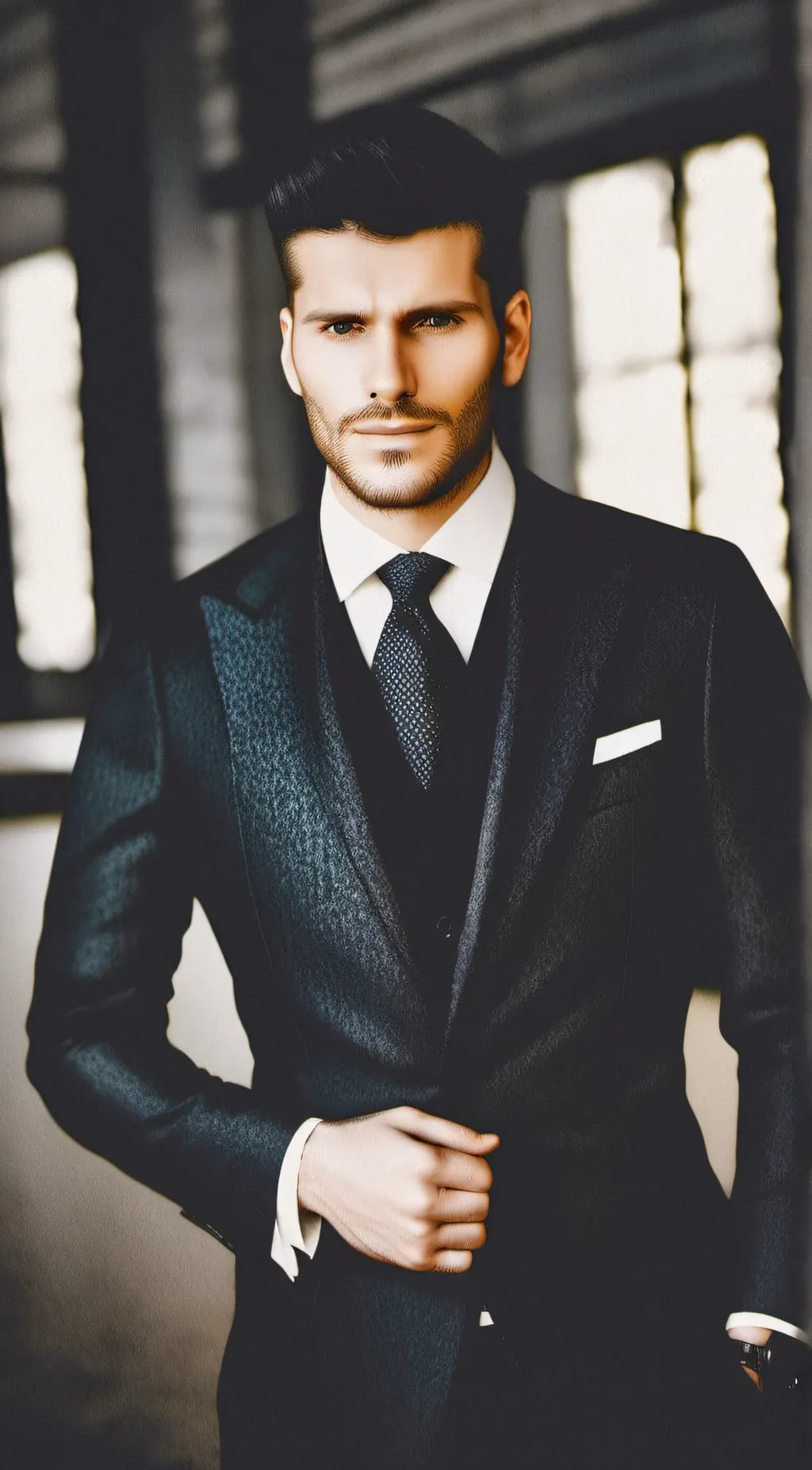 ai character: gerald Donaldson  background