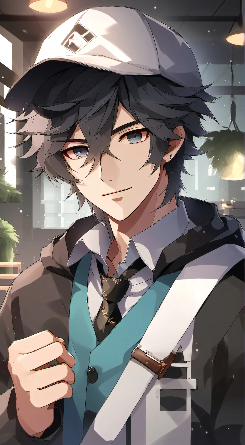 ai character: John  background