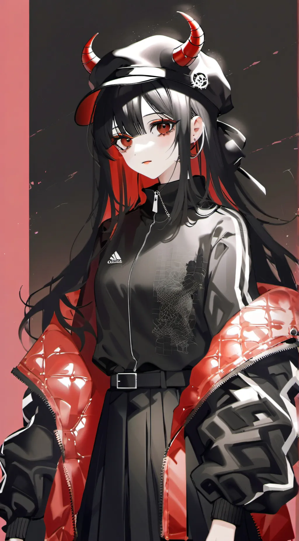 ai character: Half demon MHA background