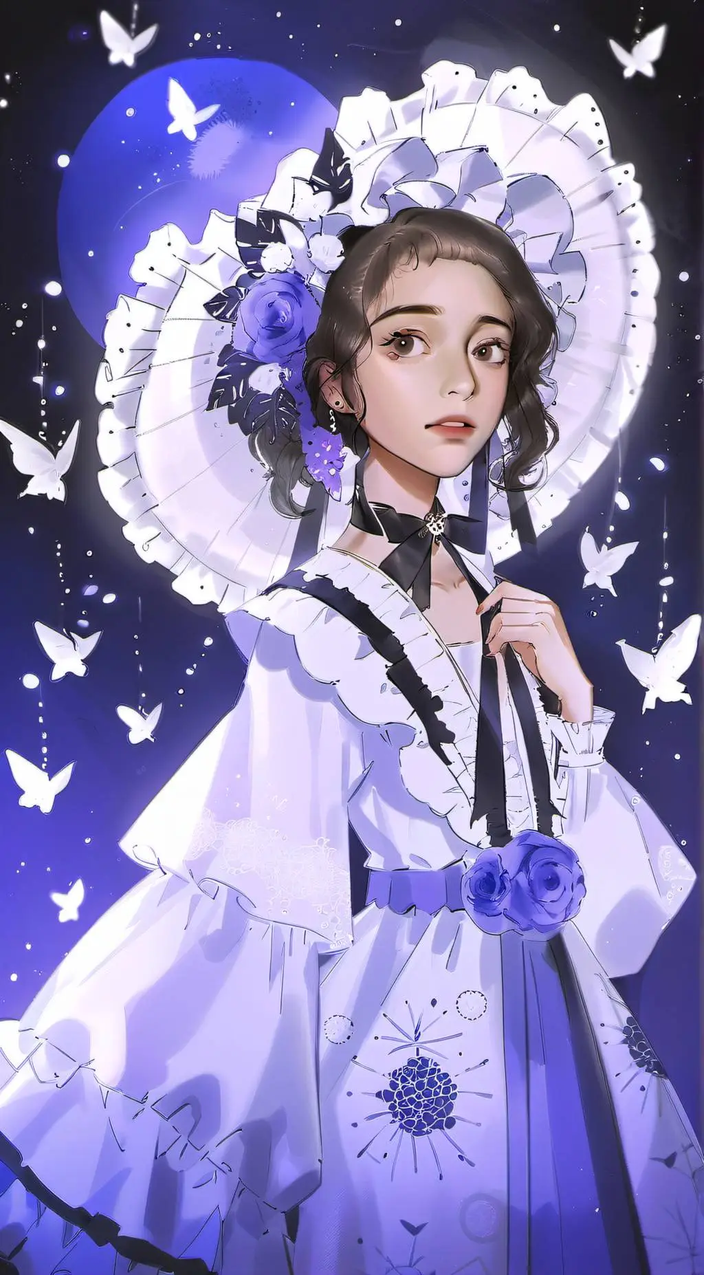 ai character: Heaven. background