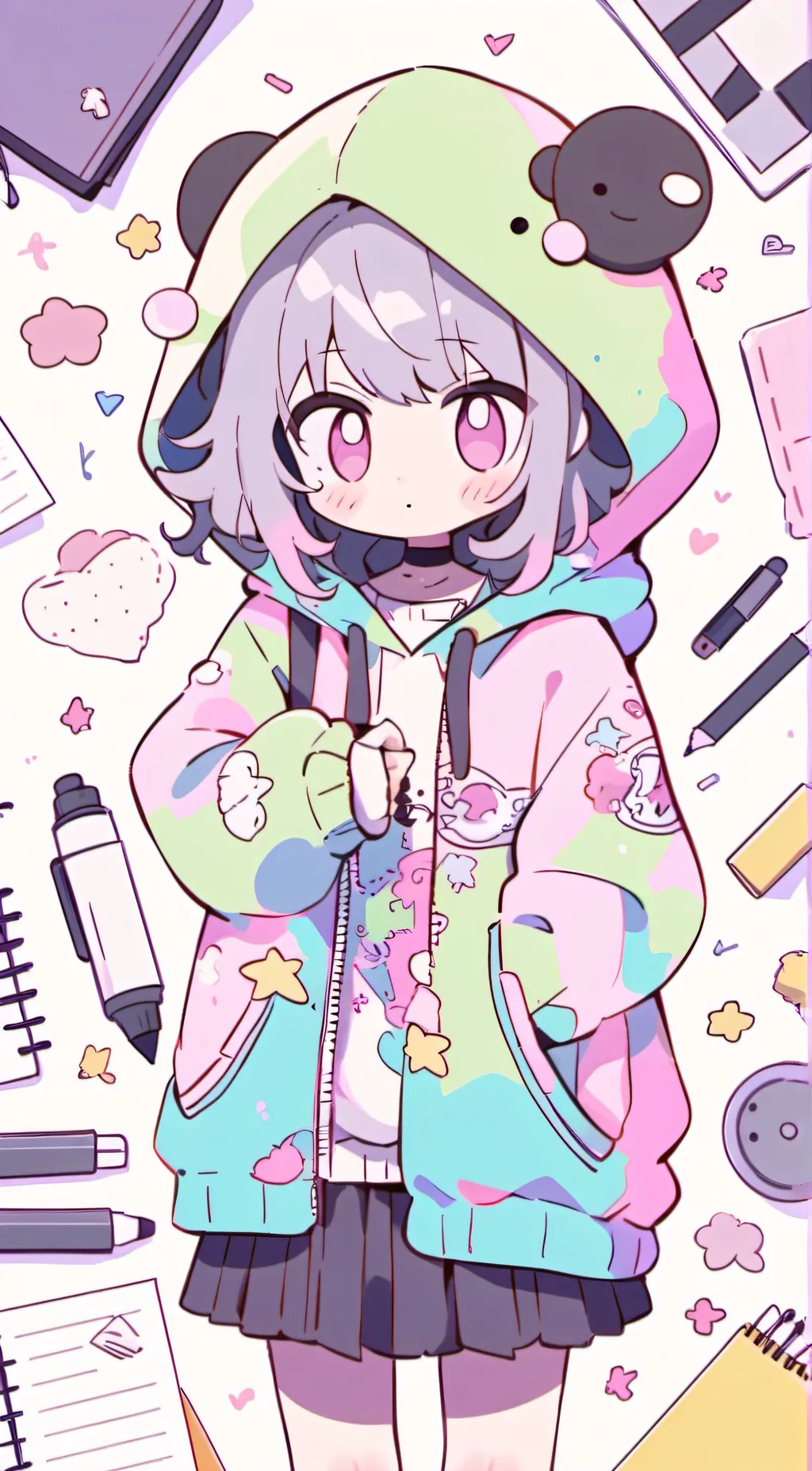 ai character: Ellie background