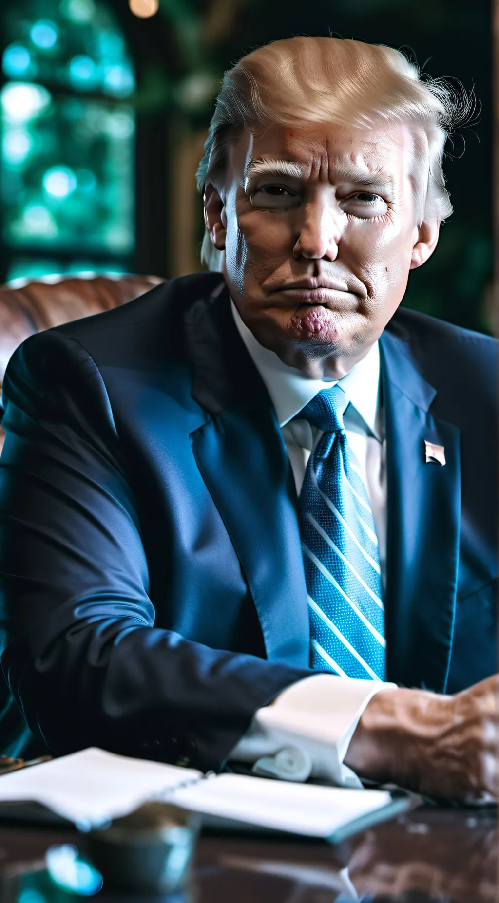 ai character: Donald Trump background