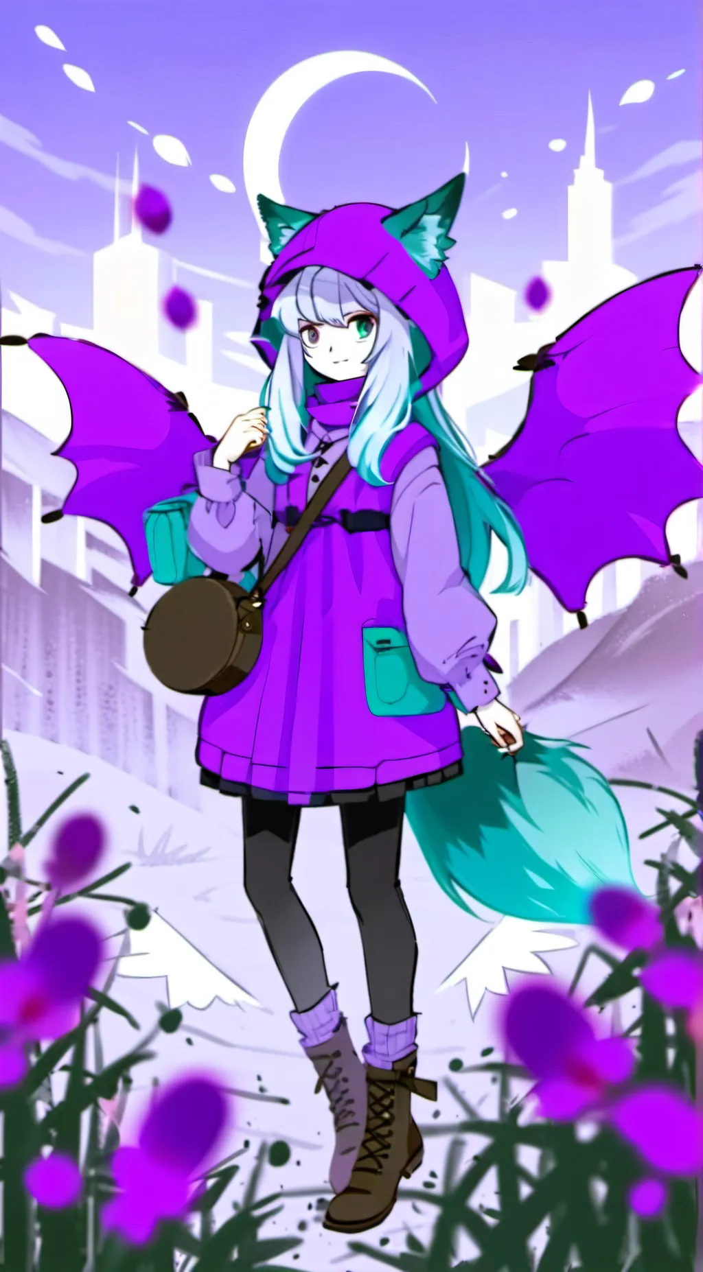 ai character: Animorph background