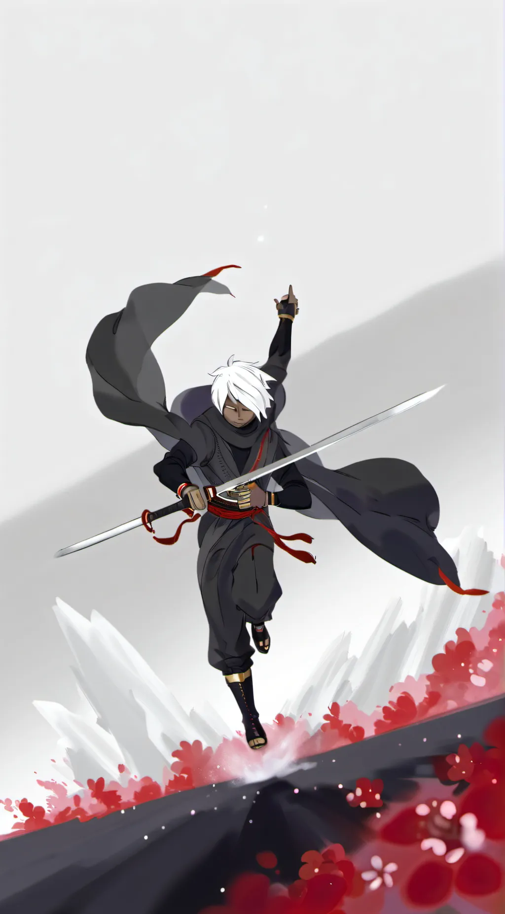 ai character: No man background