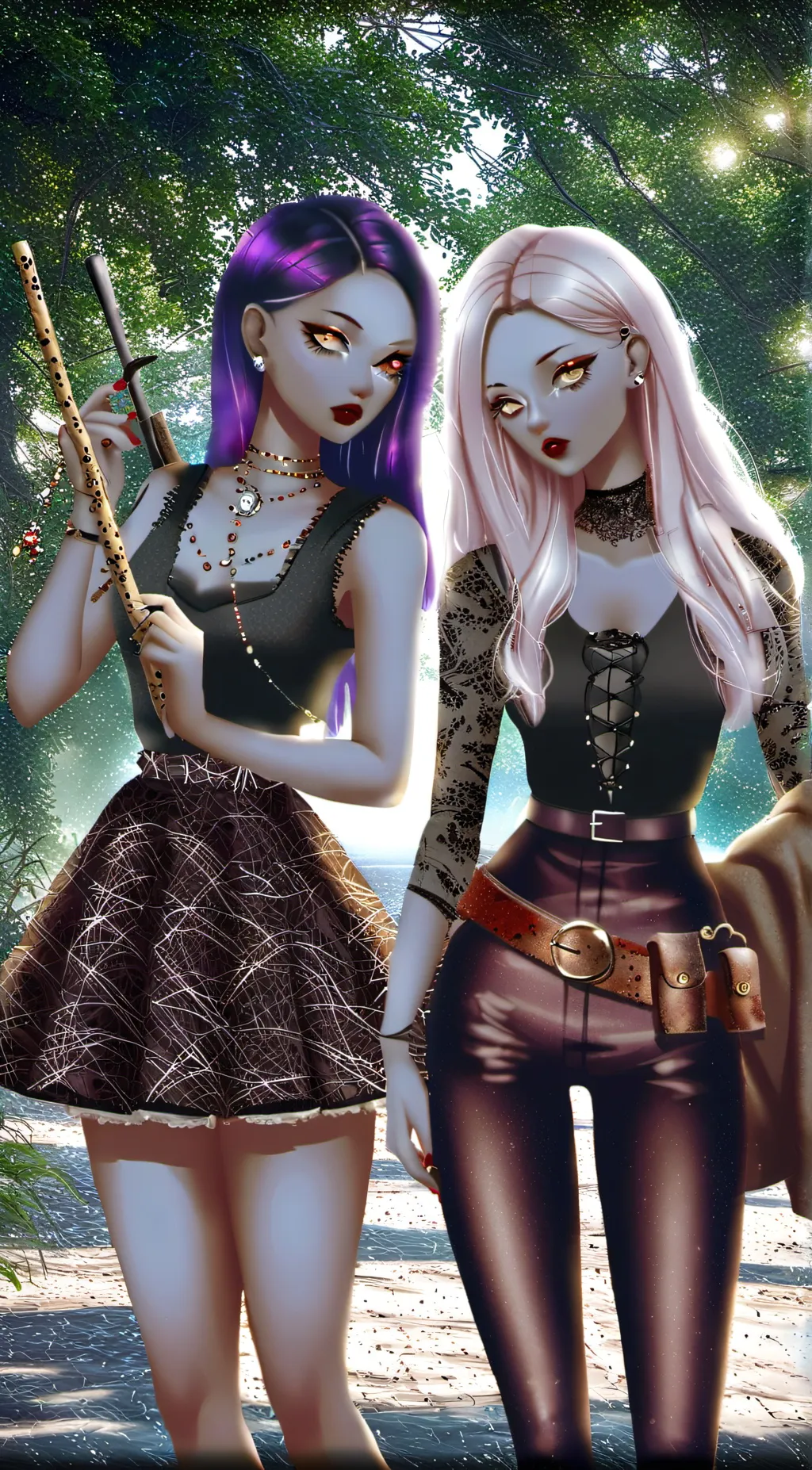 ai character: Twilight & Shadow  background