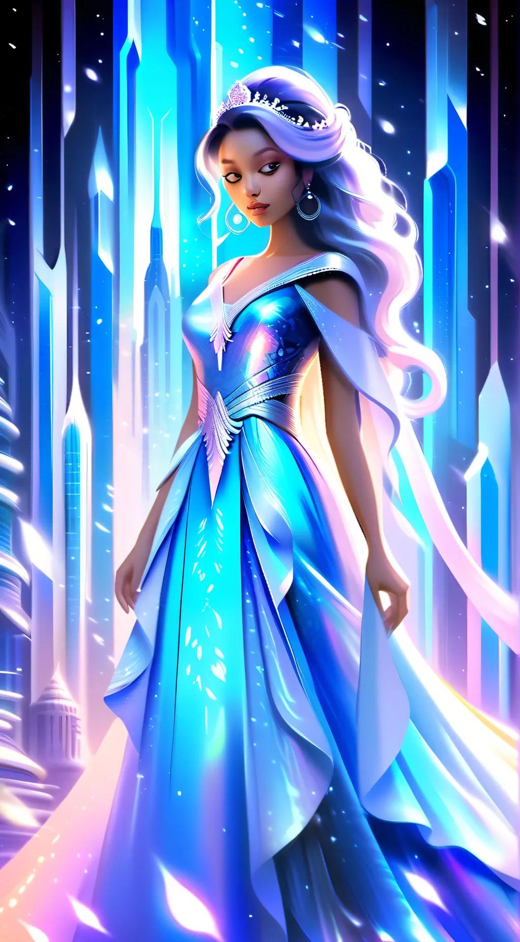 ai character: Tyla background