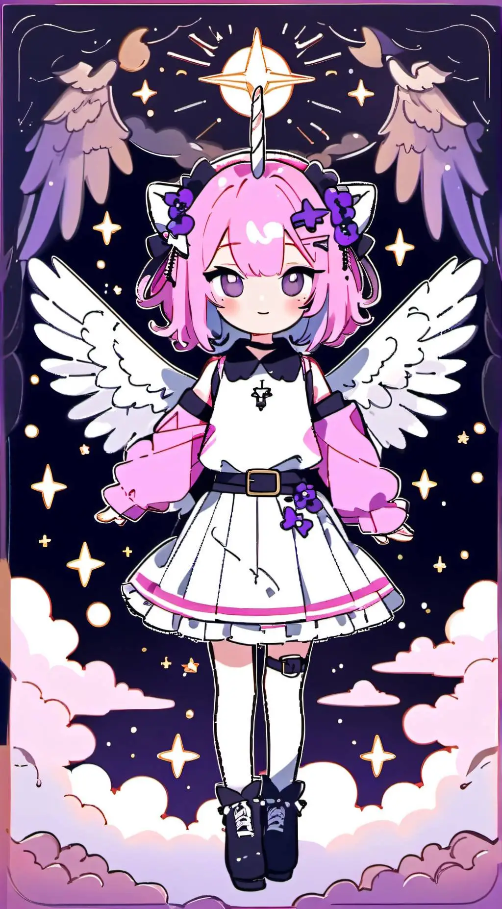 ai character: Alex  wing background