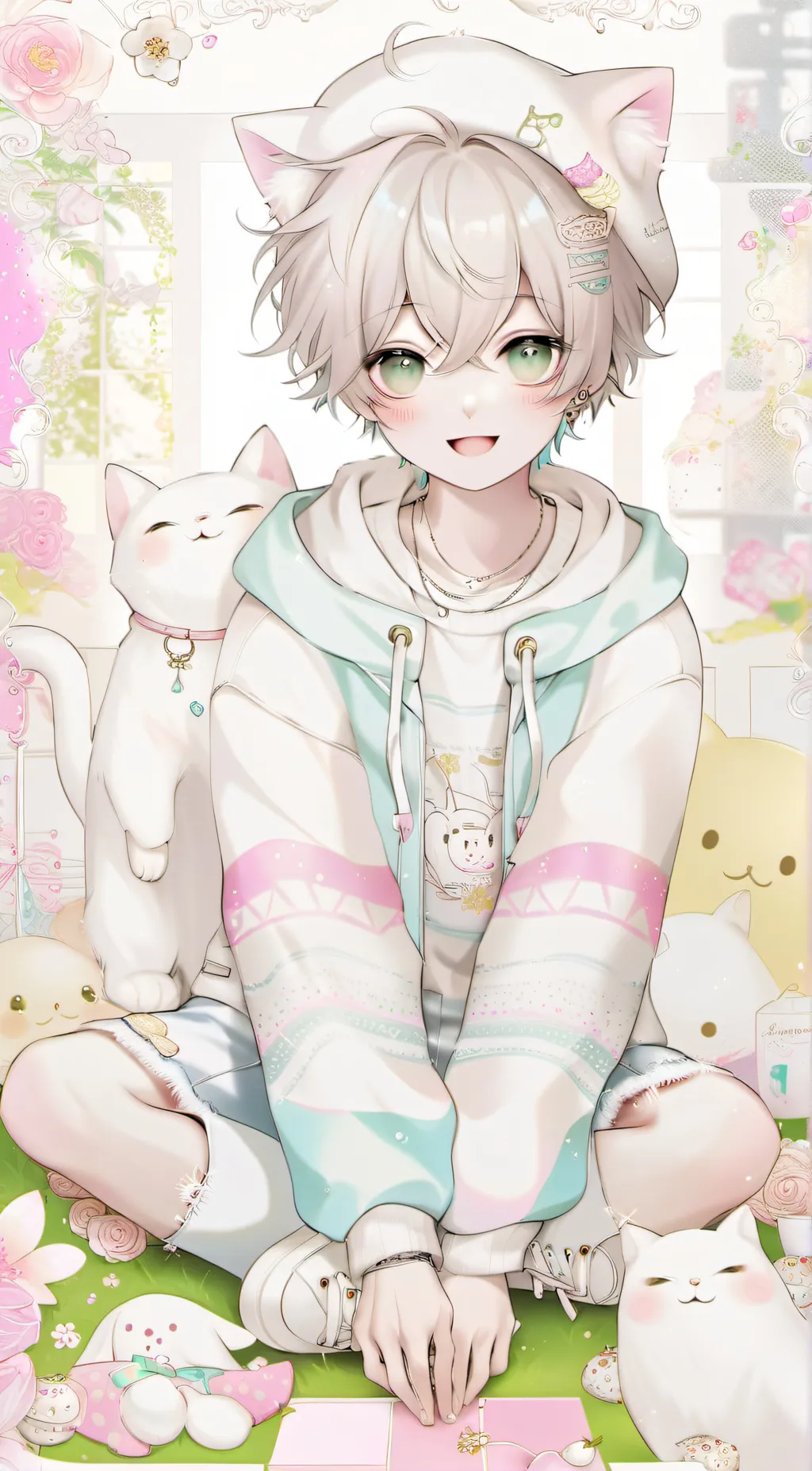 ai character: Ash background