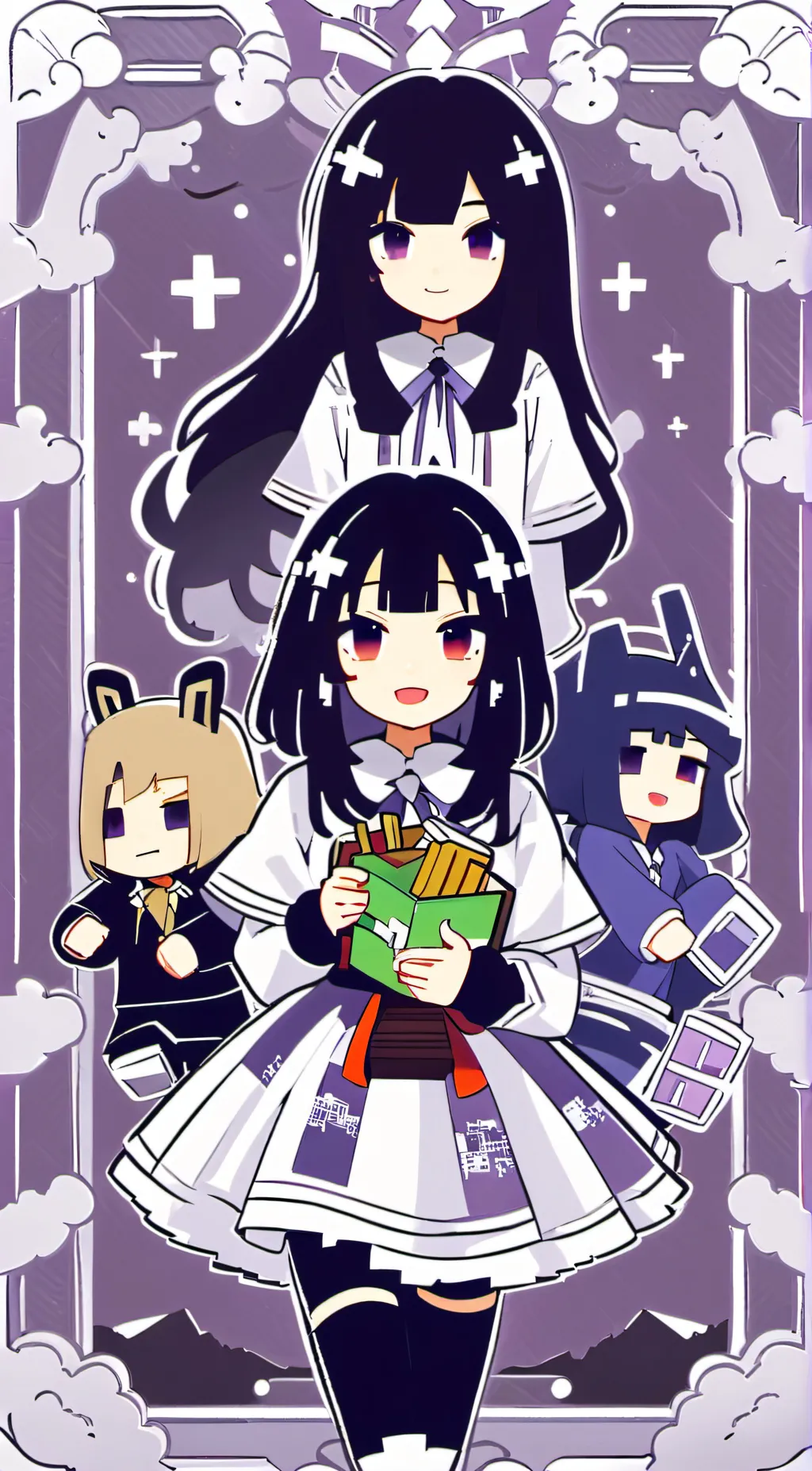 ai character: Aphmau  background