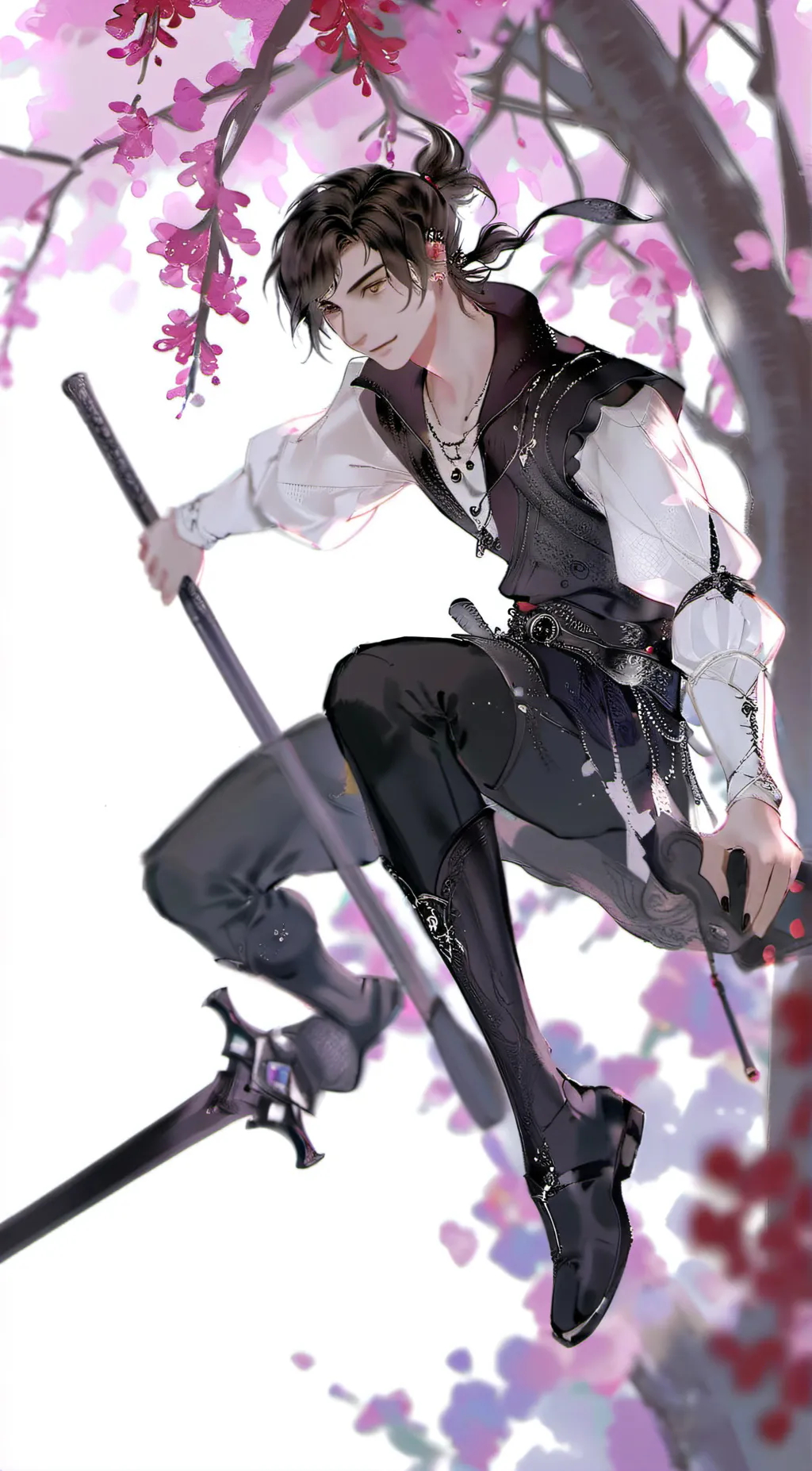 ai character: peter pan background