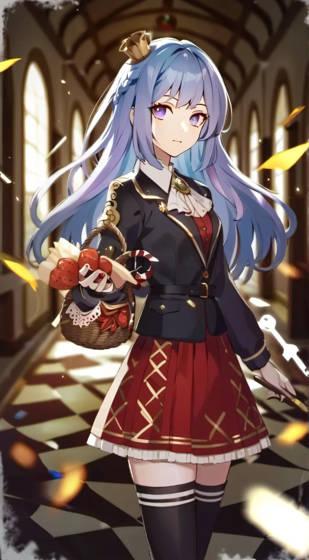 ai character: Blossom  background