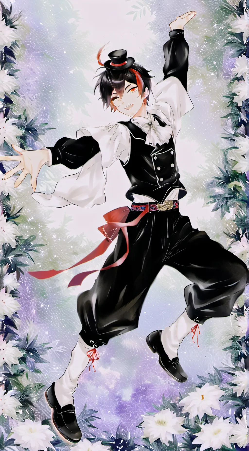 ai character: Alastor ❤️❤️💋 background