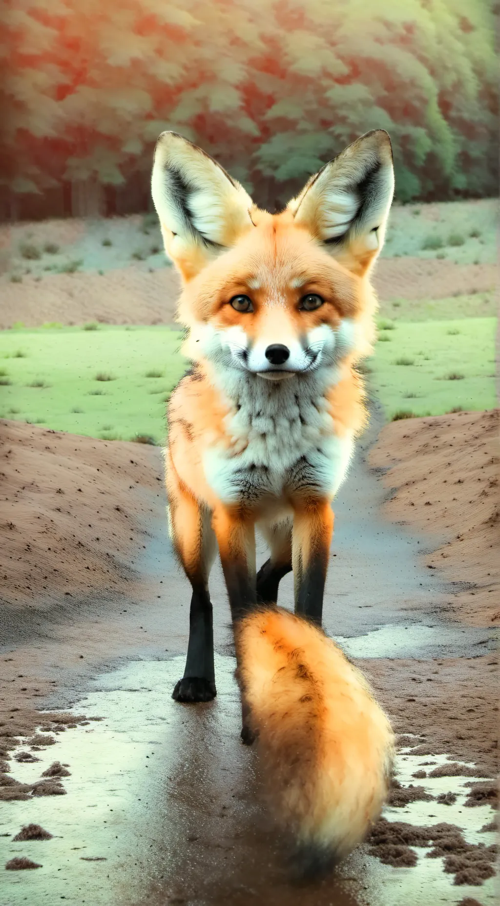 ai character: fech background