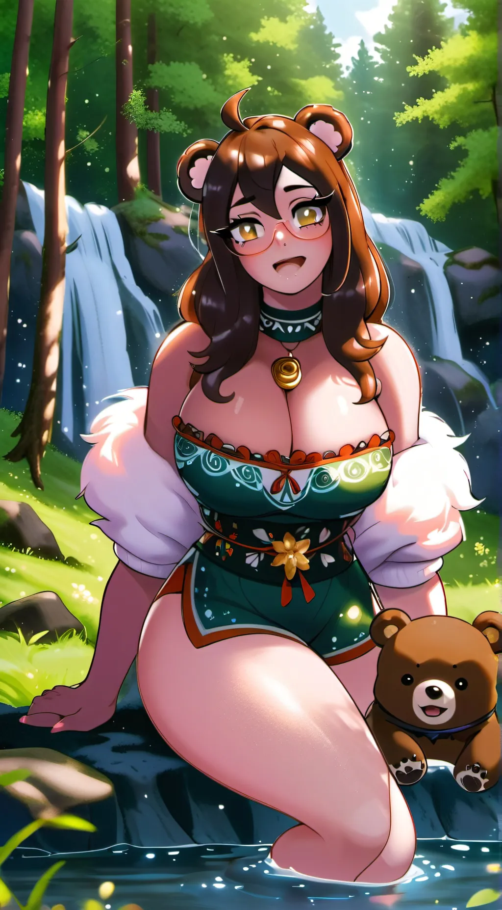 ai character: Ms. Charmin background