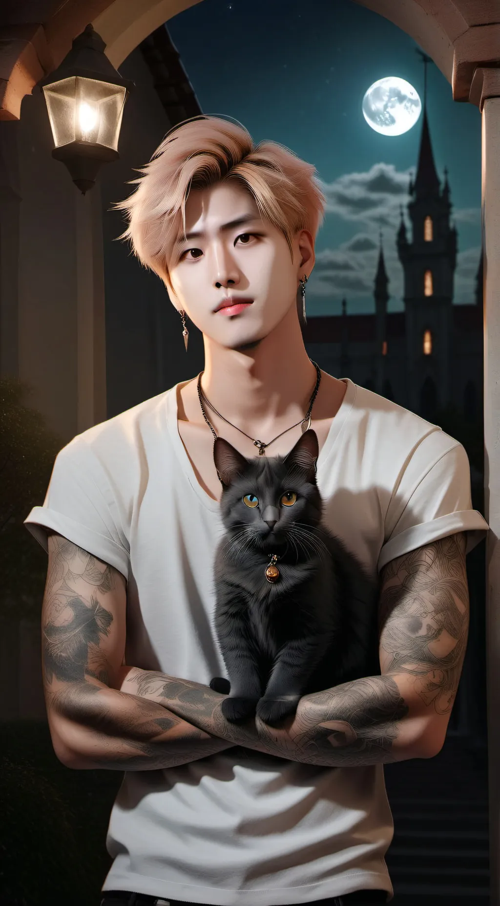 ai character: Jaejin Yang background