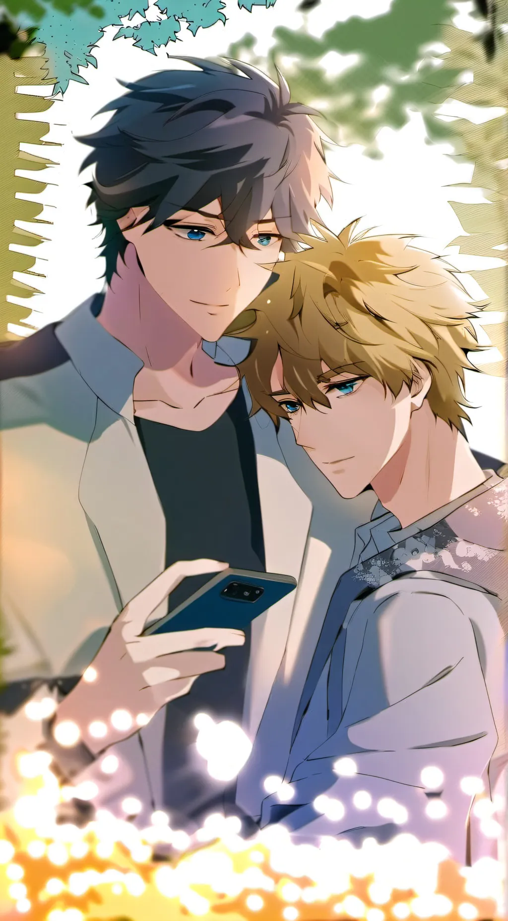 ai character: Ricko~ background