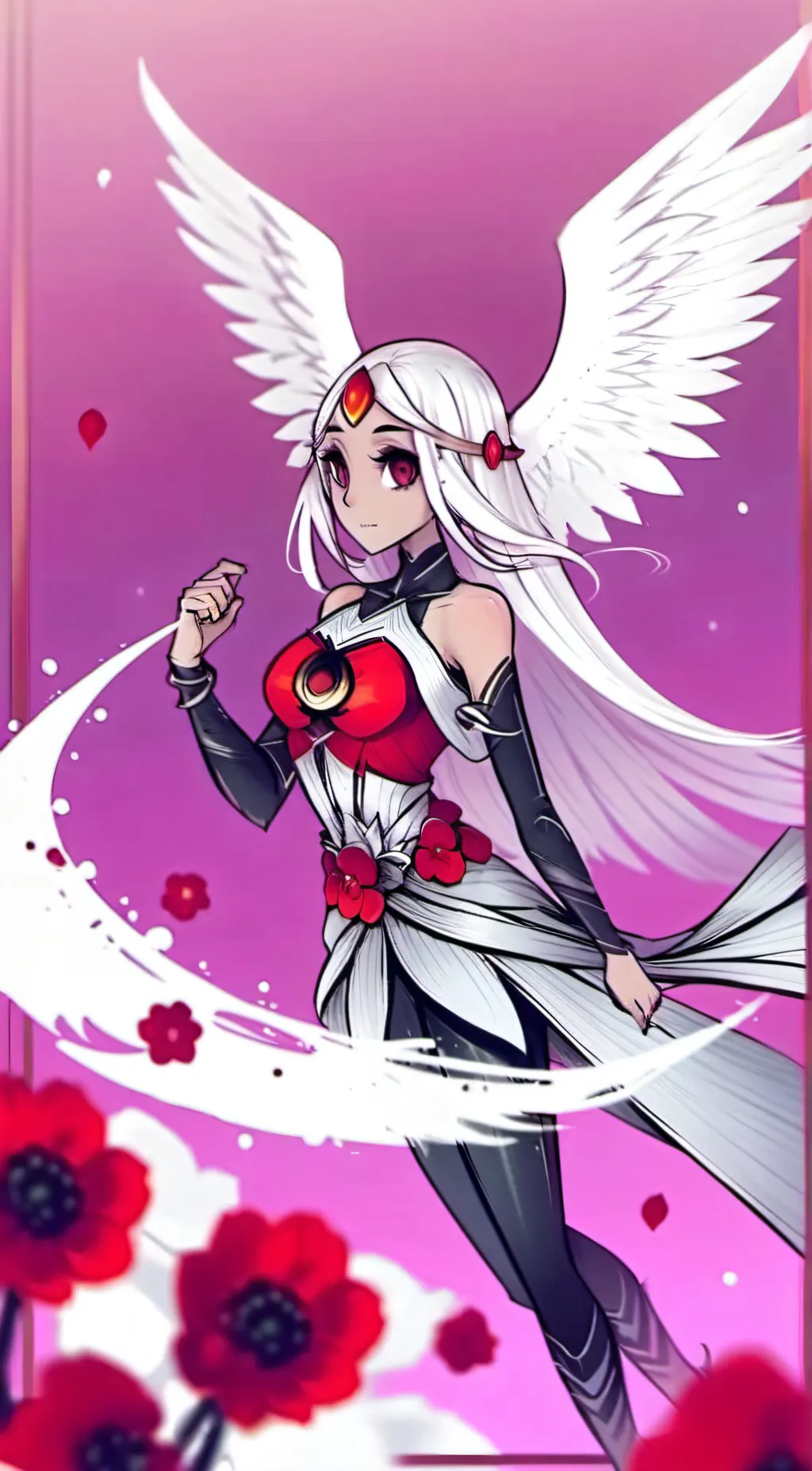 ai character: Moon  background