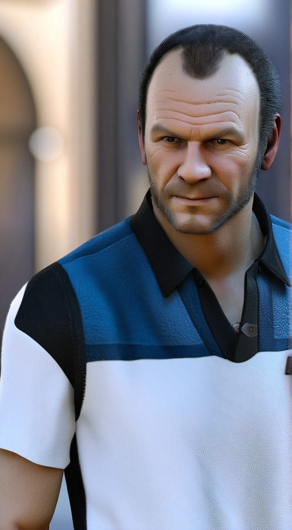 ai character: Michael. background