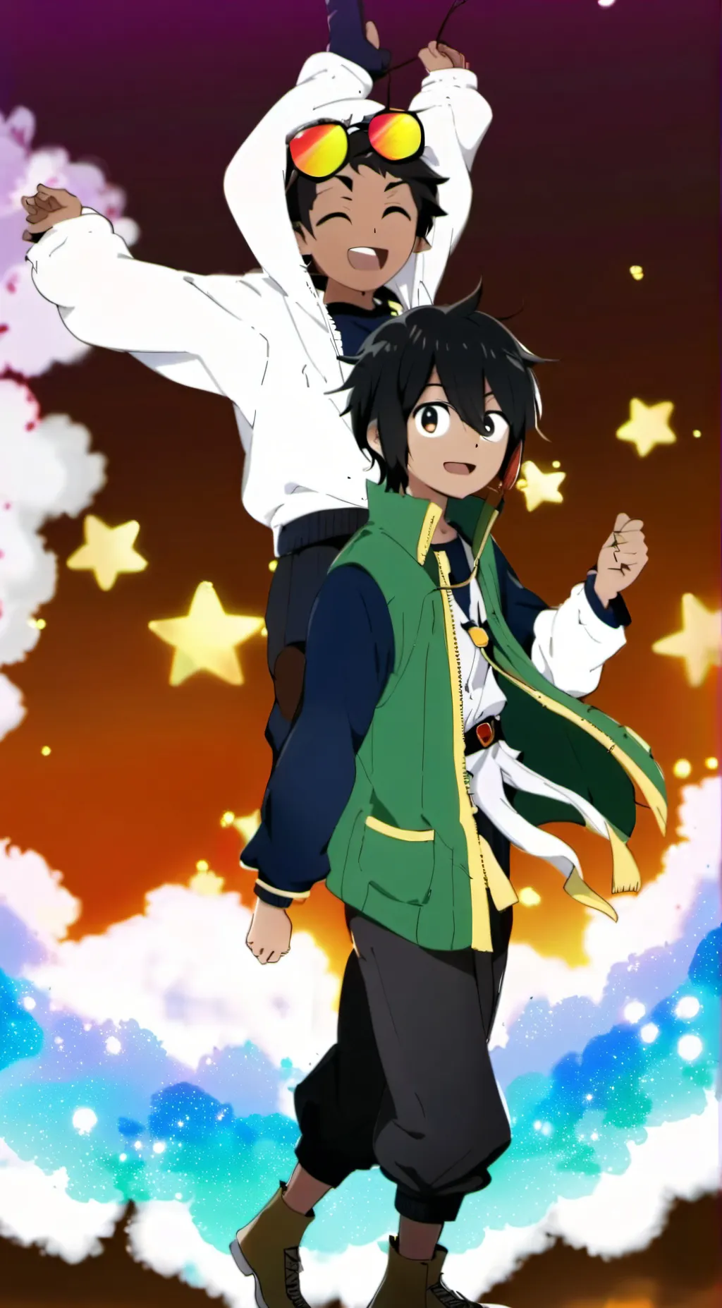 ai character: Even and enan background