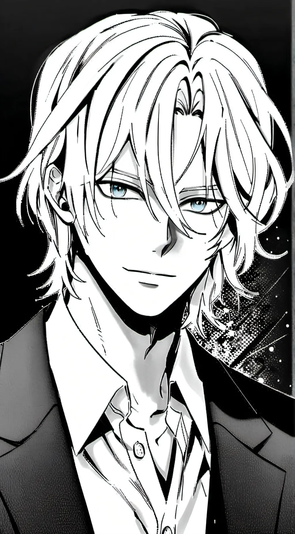 ai character: Issac  background