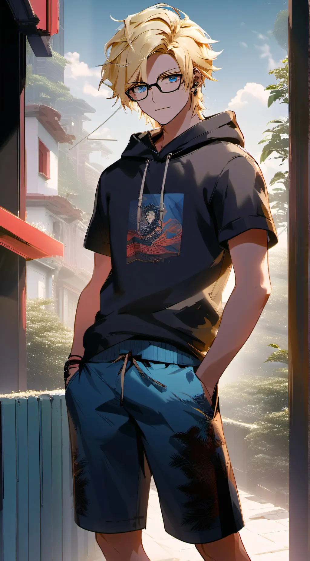 ai character: Kai background