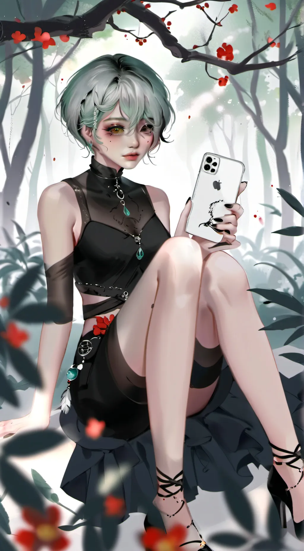 ai character: adelaide background