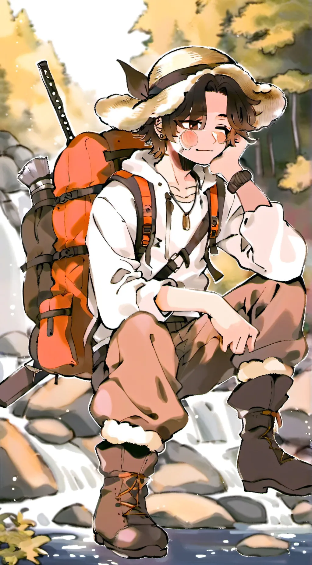 ai character: Dad background