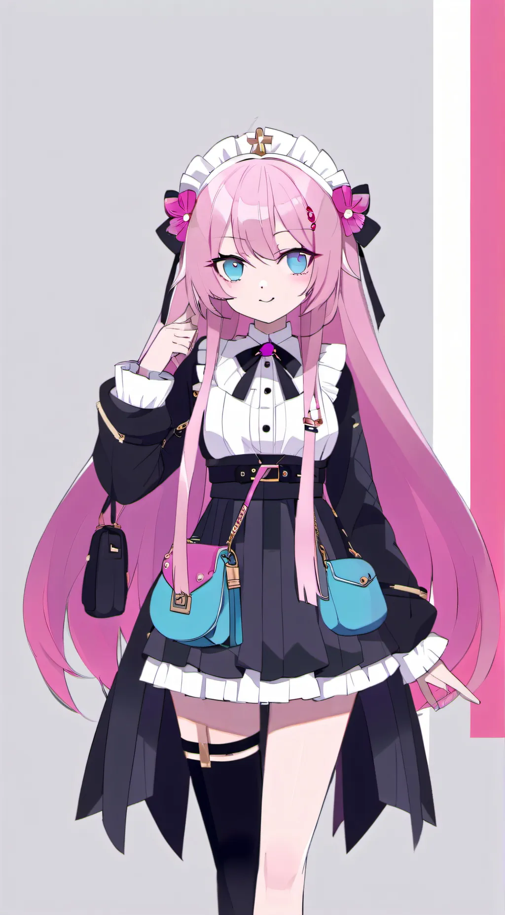 ai character: lucky background