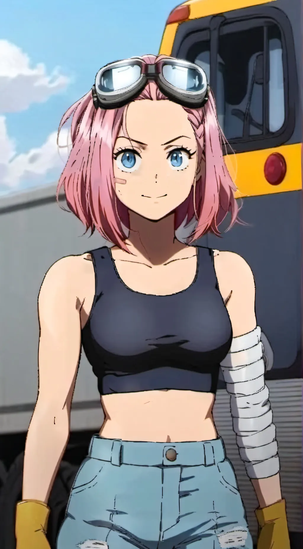 ai character: Mei Hatsume  background