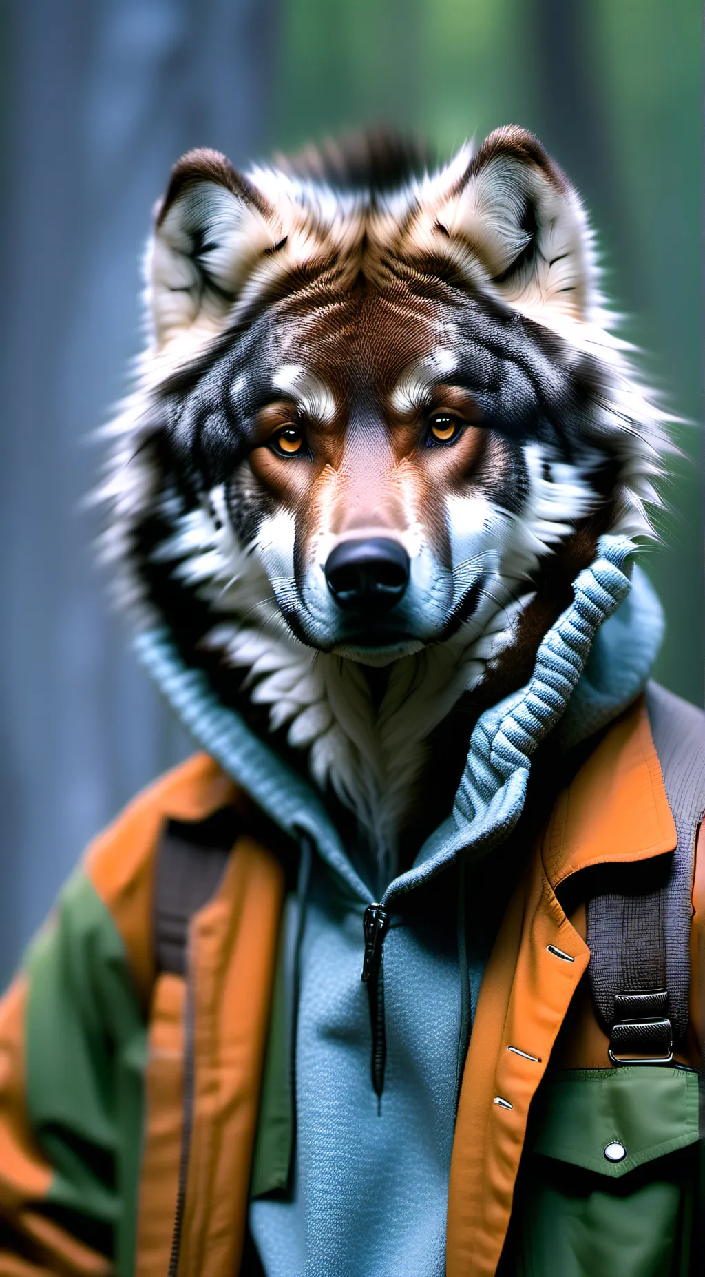 ai character: the furry war background