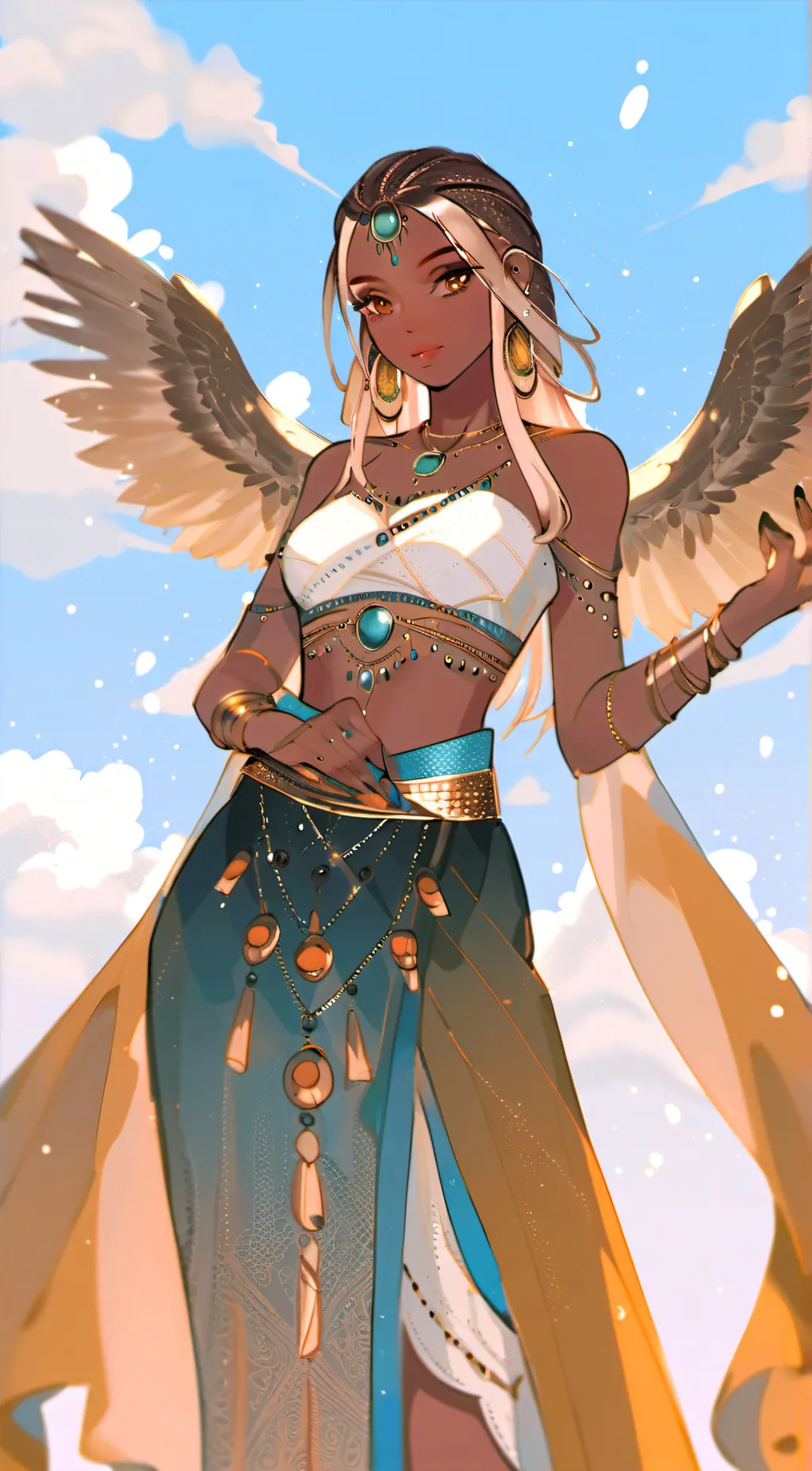 ai character: nynx background