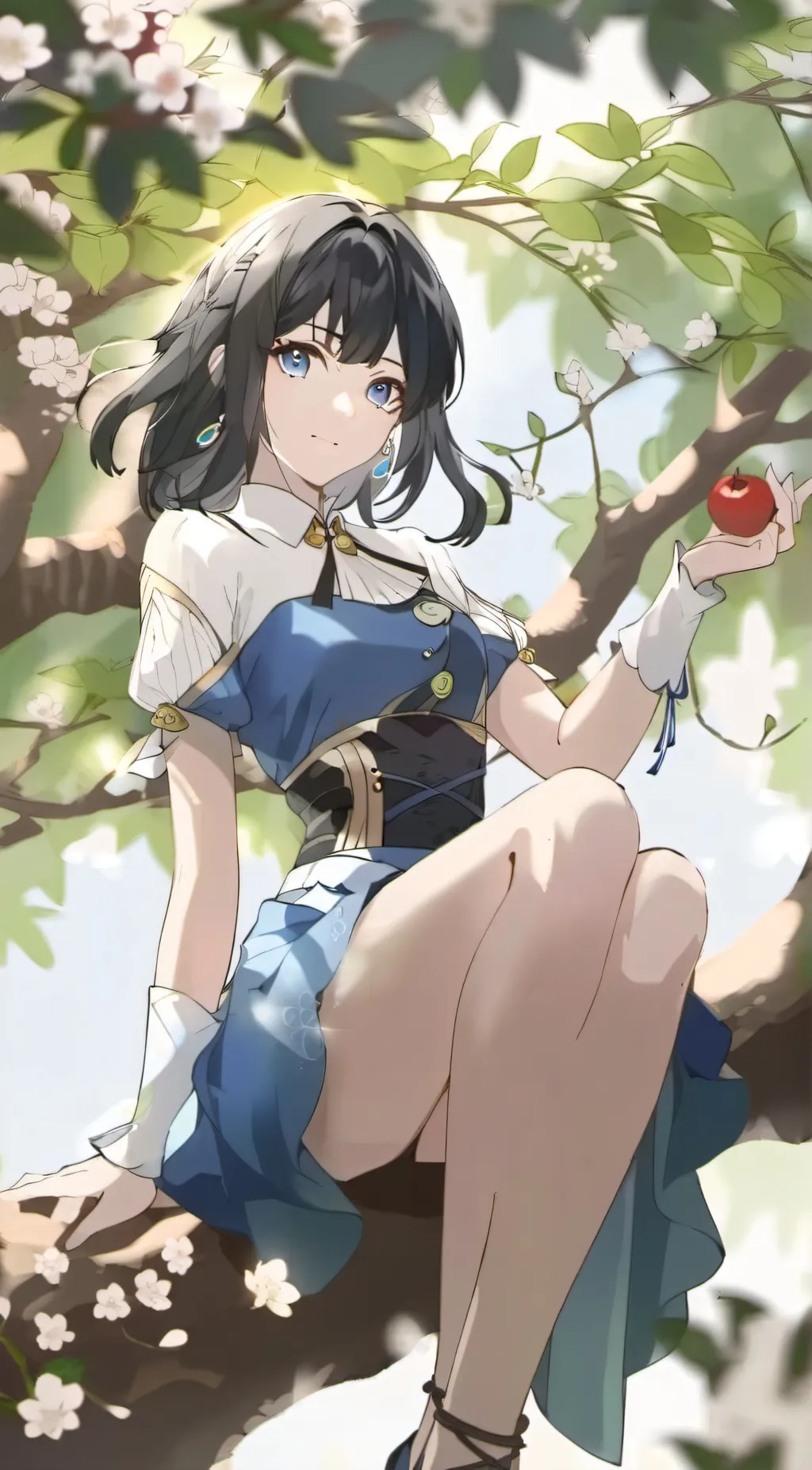 ai character: Eva background