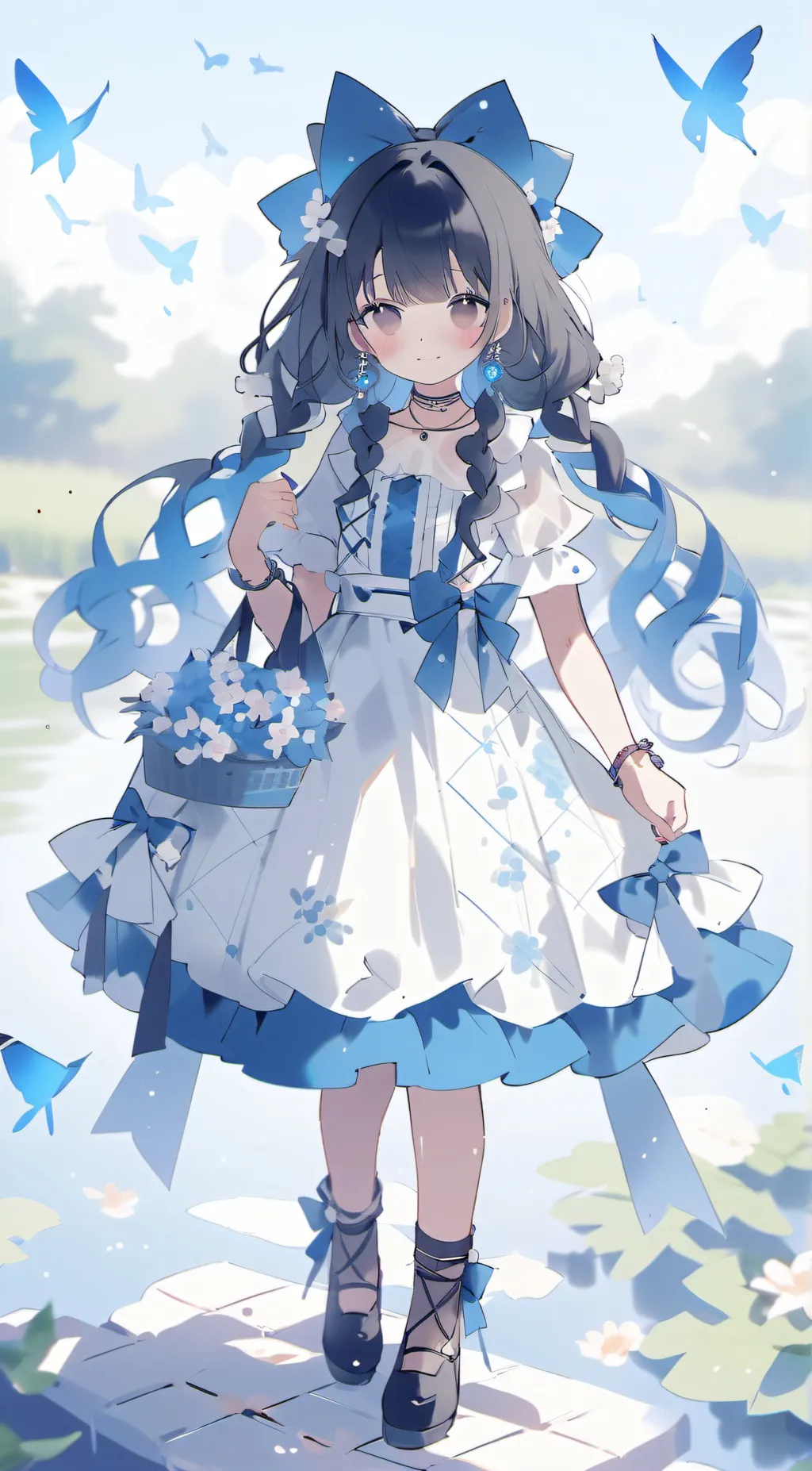 ai character: COOKIE🍪 background