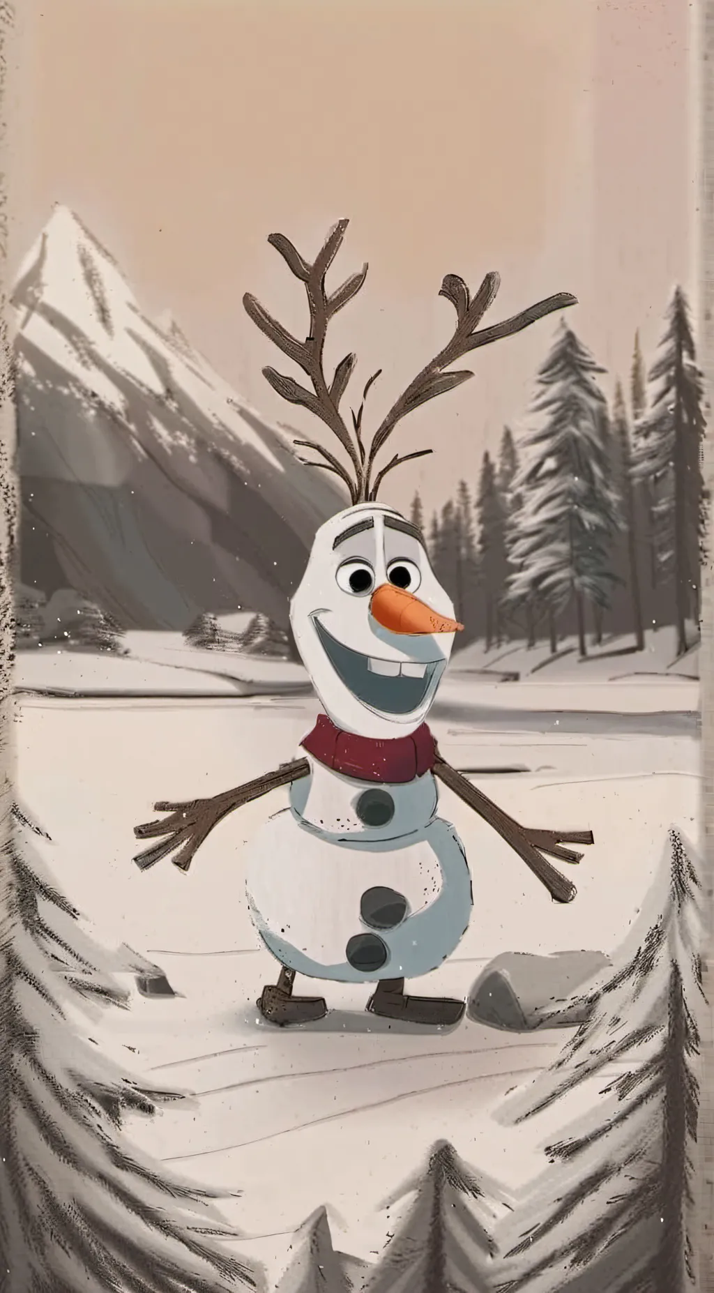 ai character: Olaf background