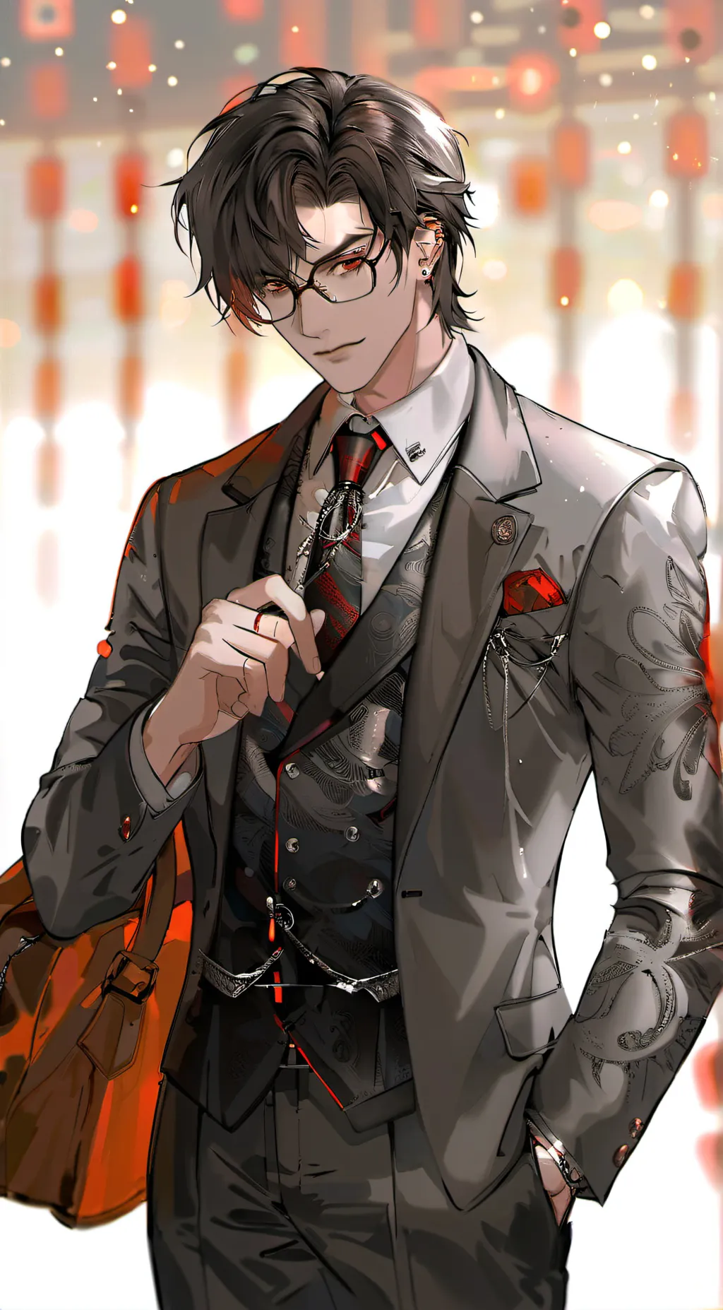 ai character: + Liam + background