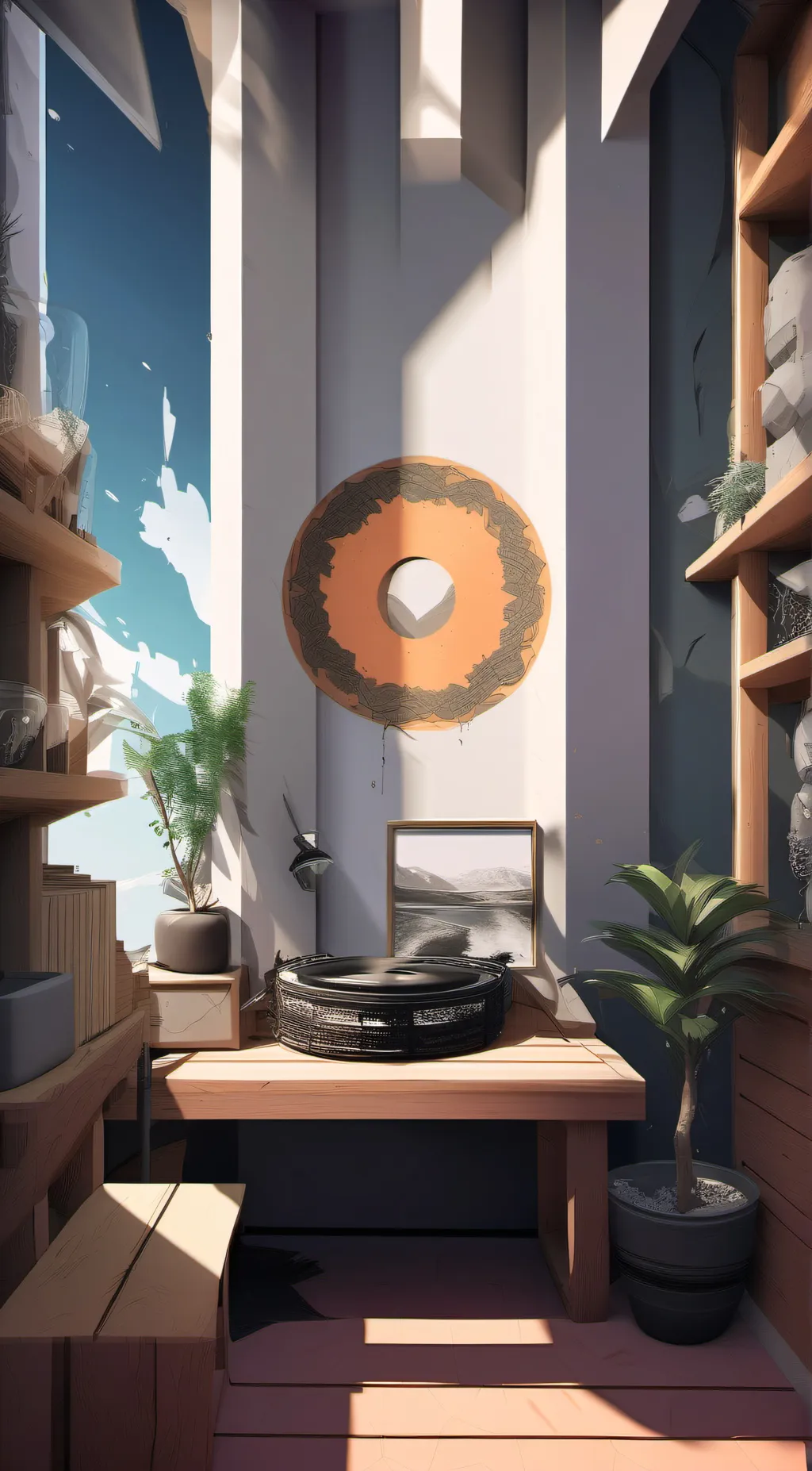 ai character: Black Mesa background