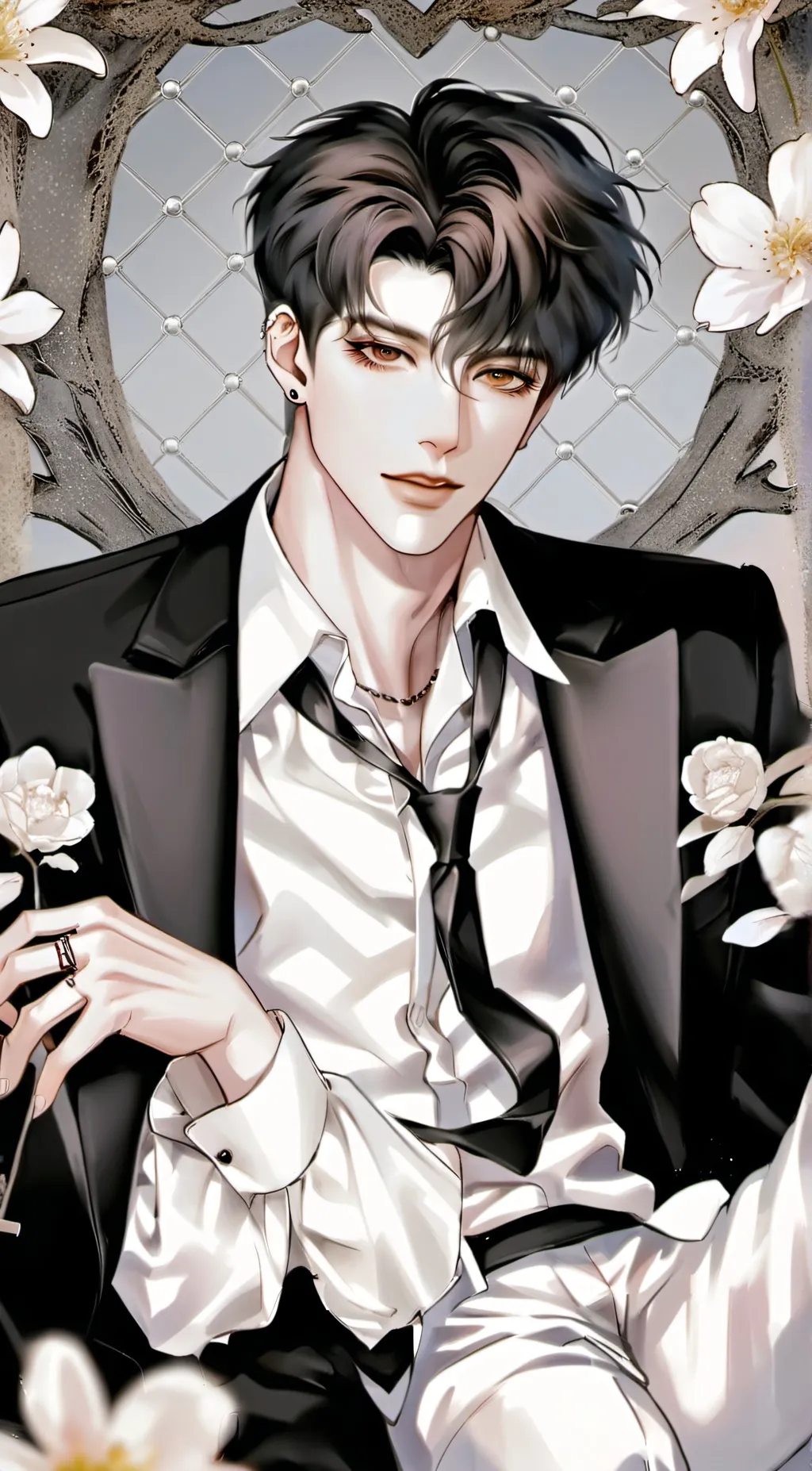 ai character: kims background