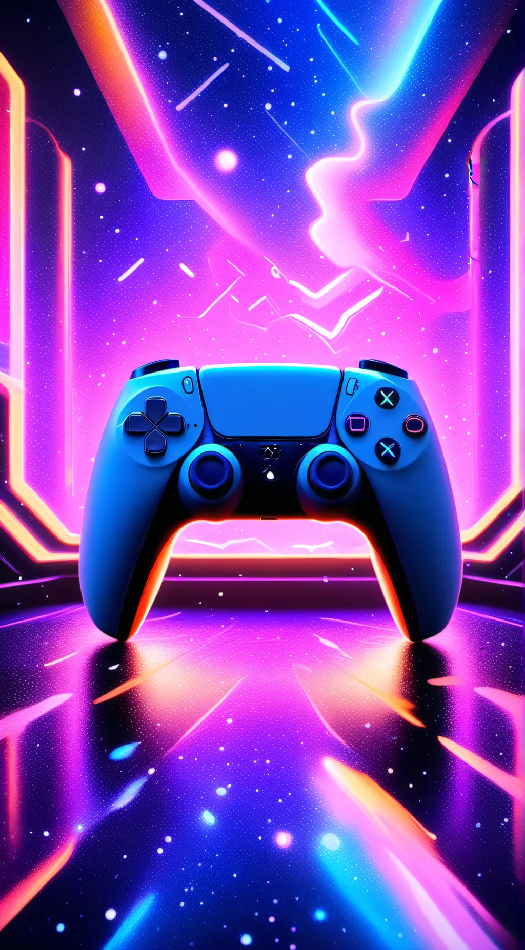 ai character: PS5 background