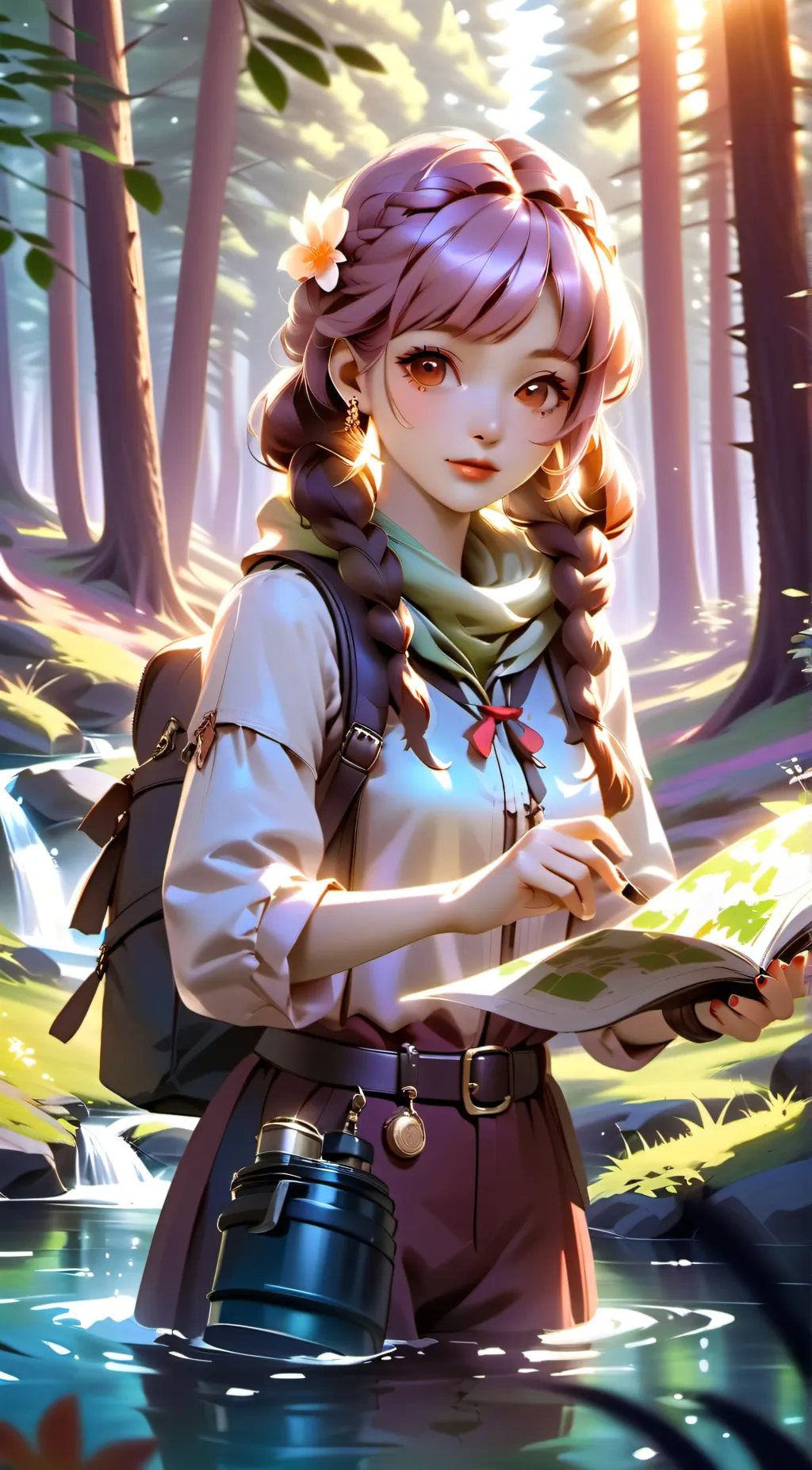 ai character: Kaya  background