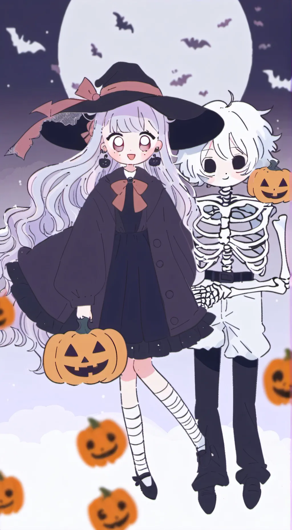 ai character: ~Last Spooktober~ background