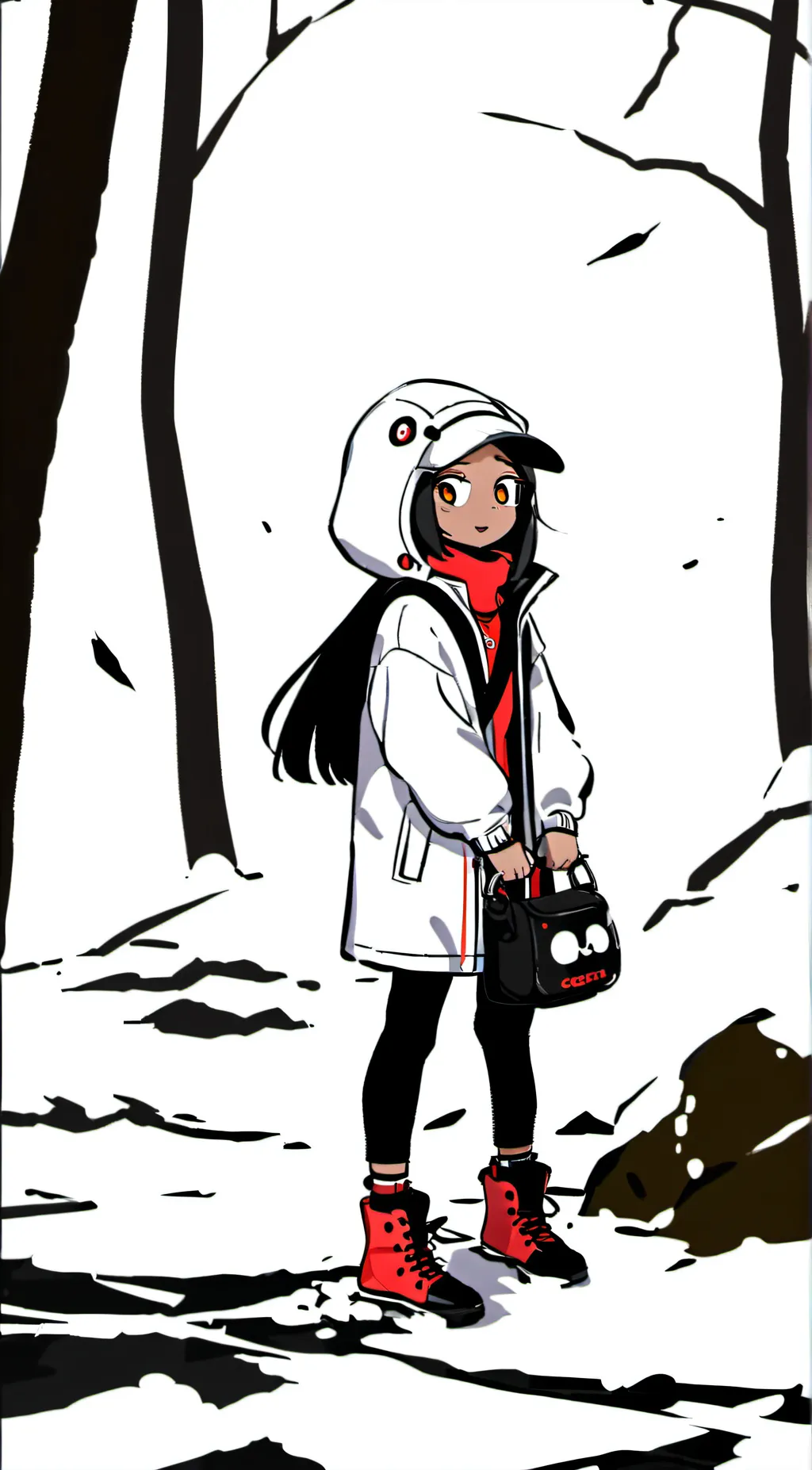 ai character: Lily  background