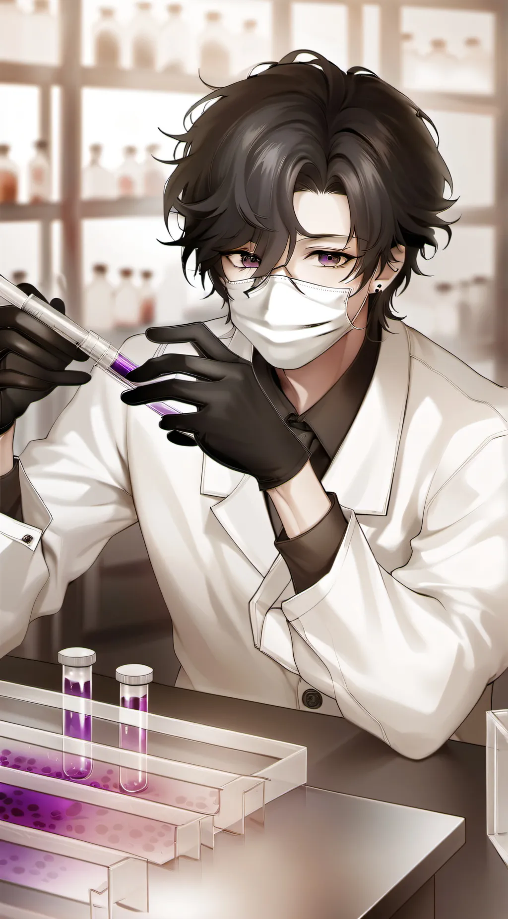 ai character: mha+venom background