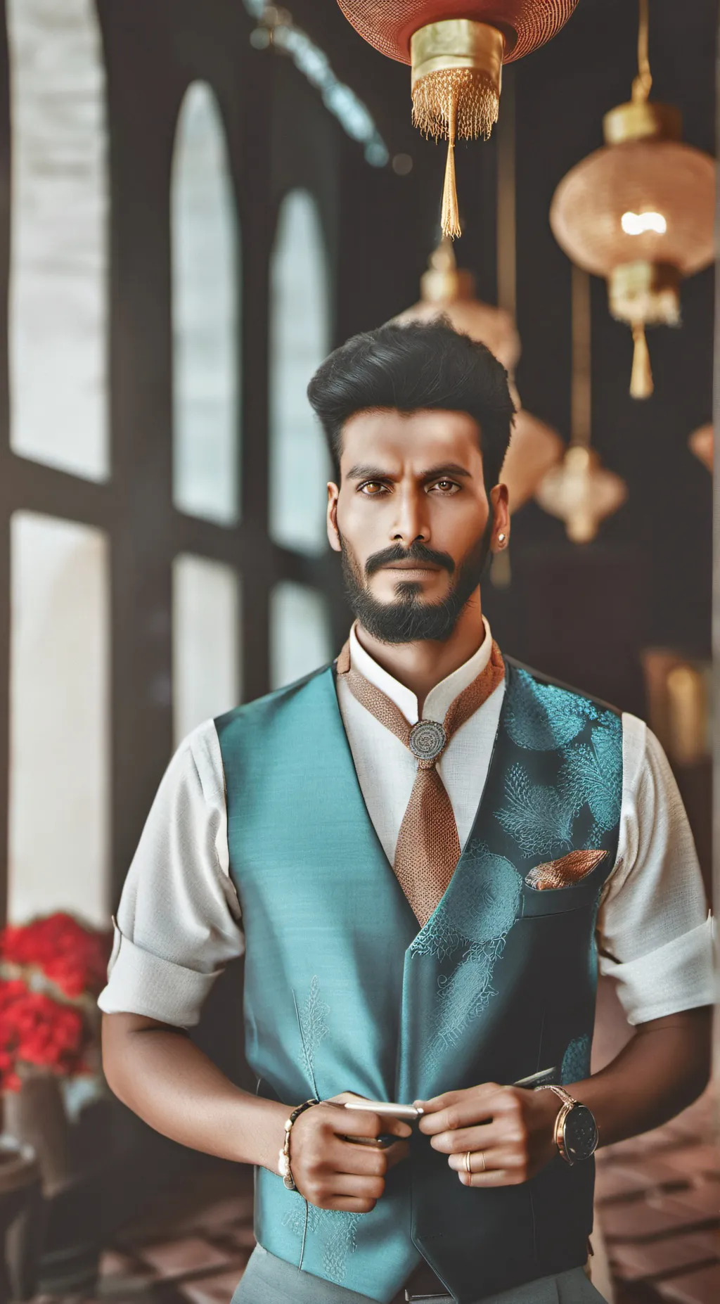 ai character: GMAntonZ background