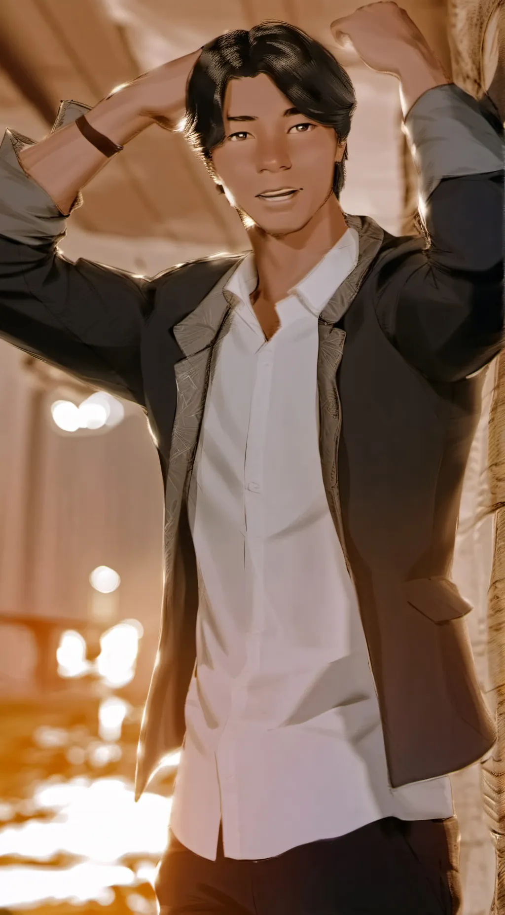 ai character: Liam donley background