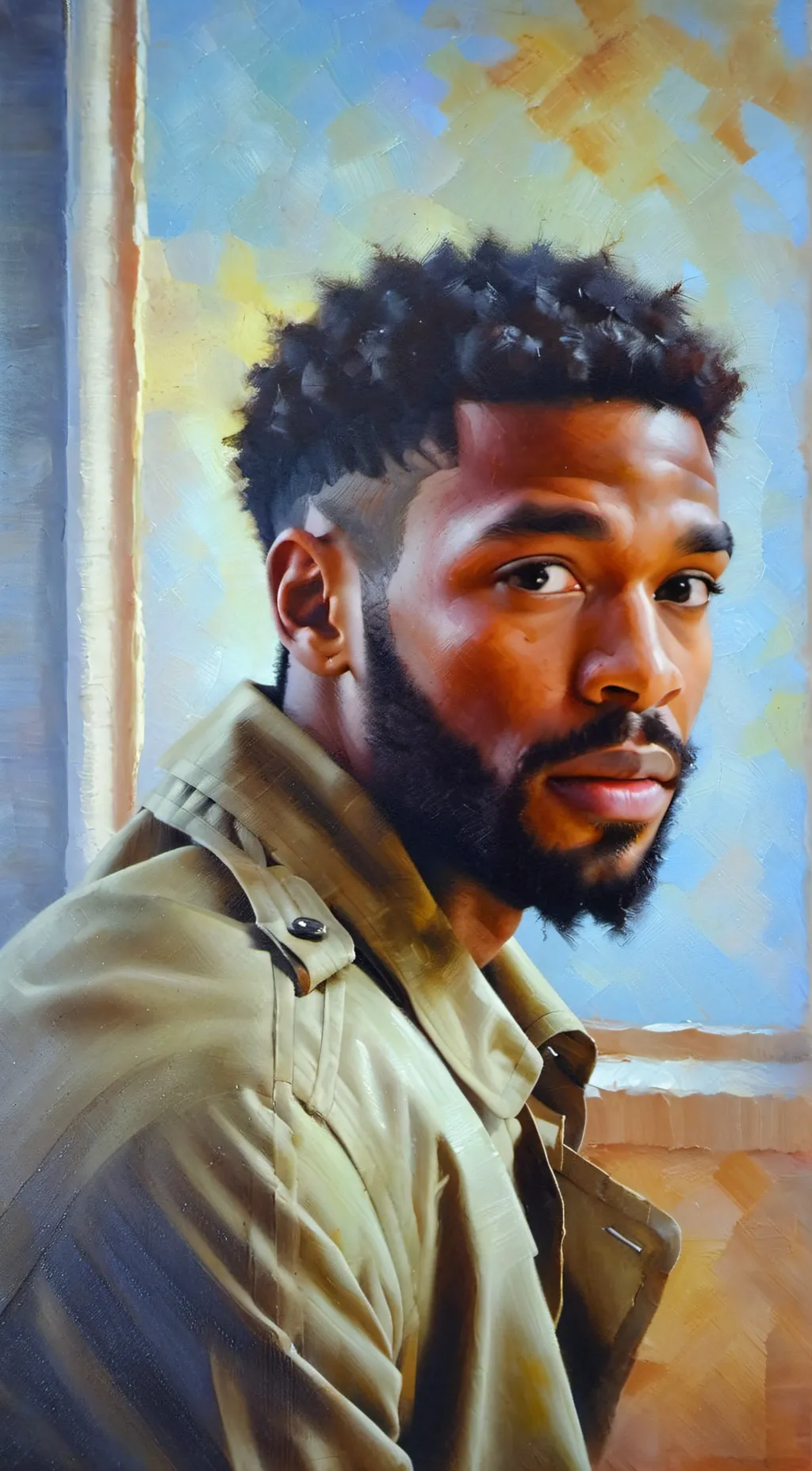 ai character: Denton Locke background