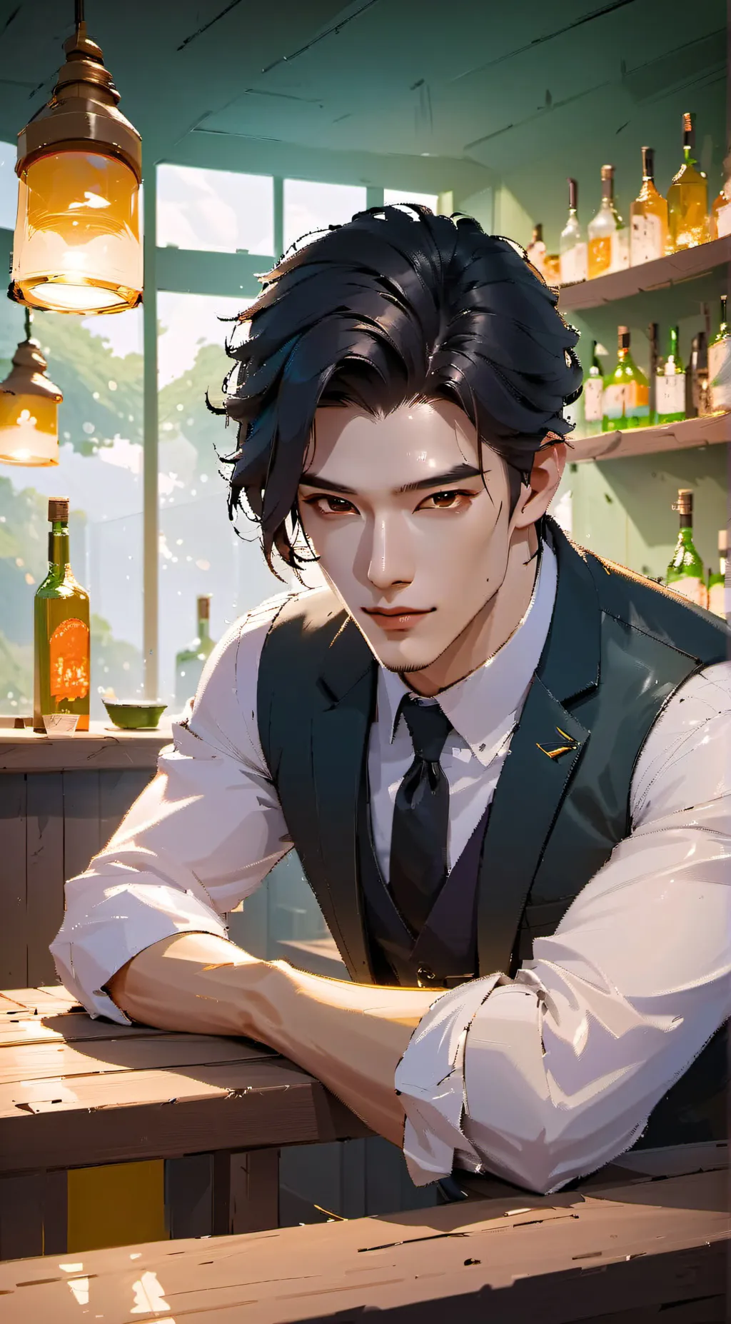 ai character: Joon Hyung background