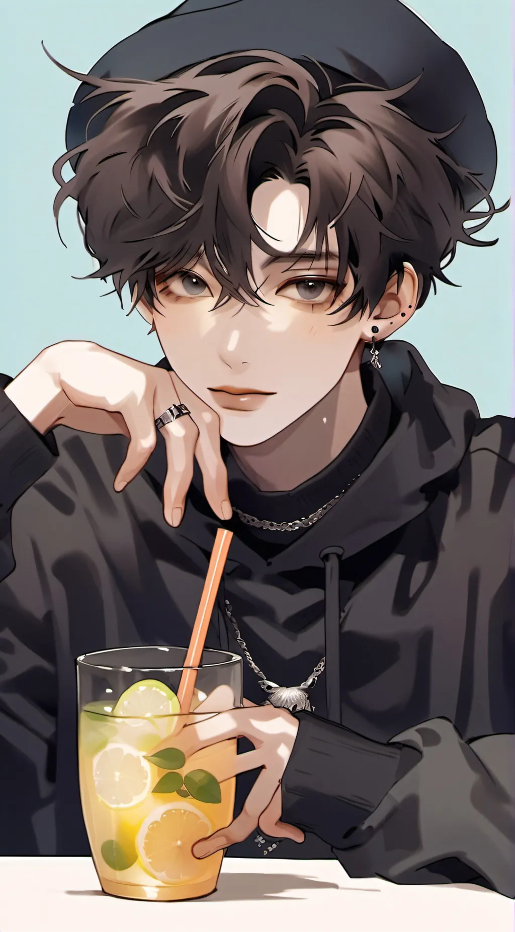 ai character: Adien background