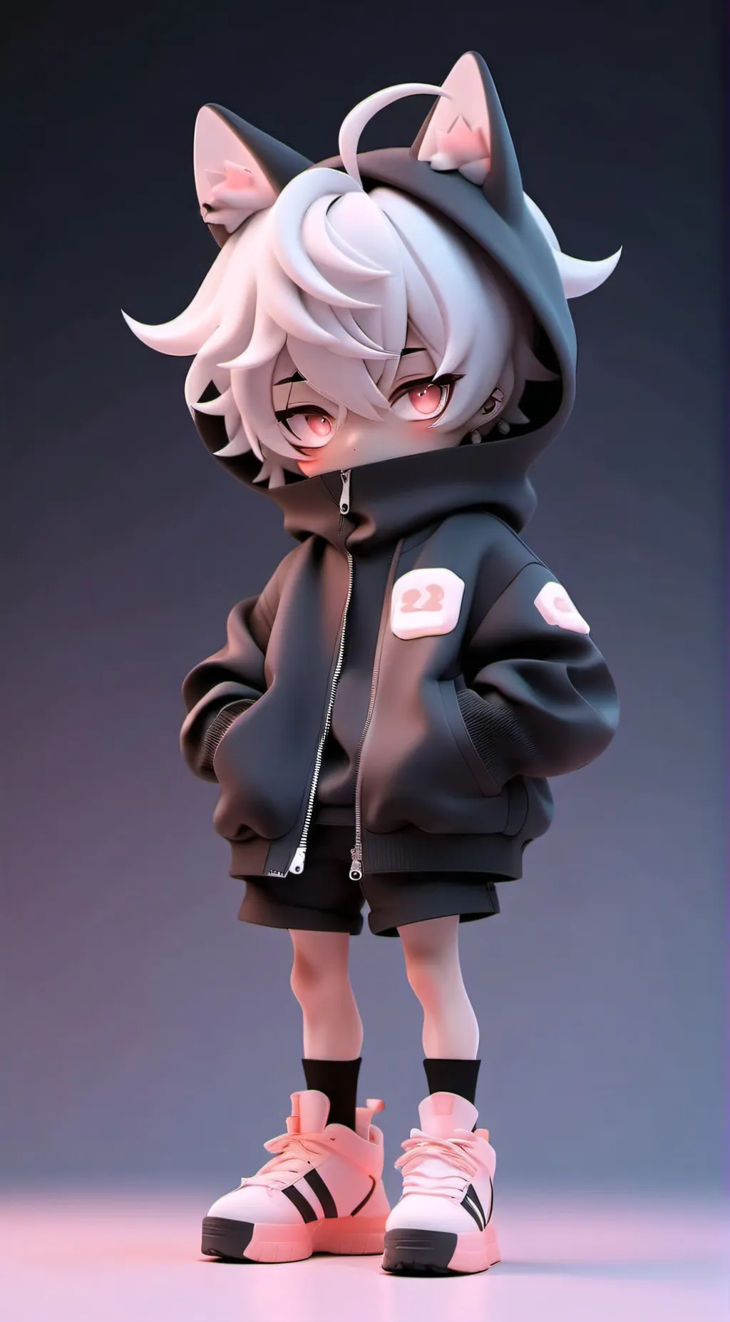 ai character: Zane the femboy  background