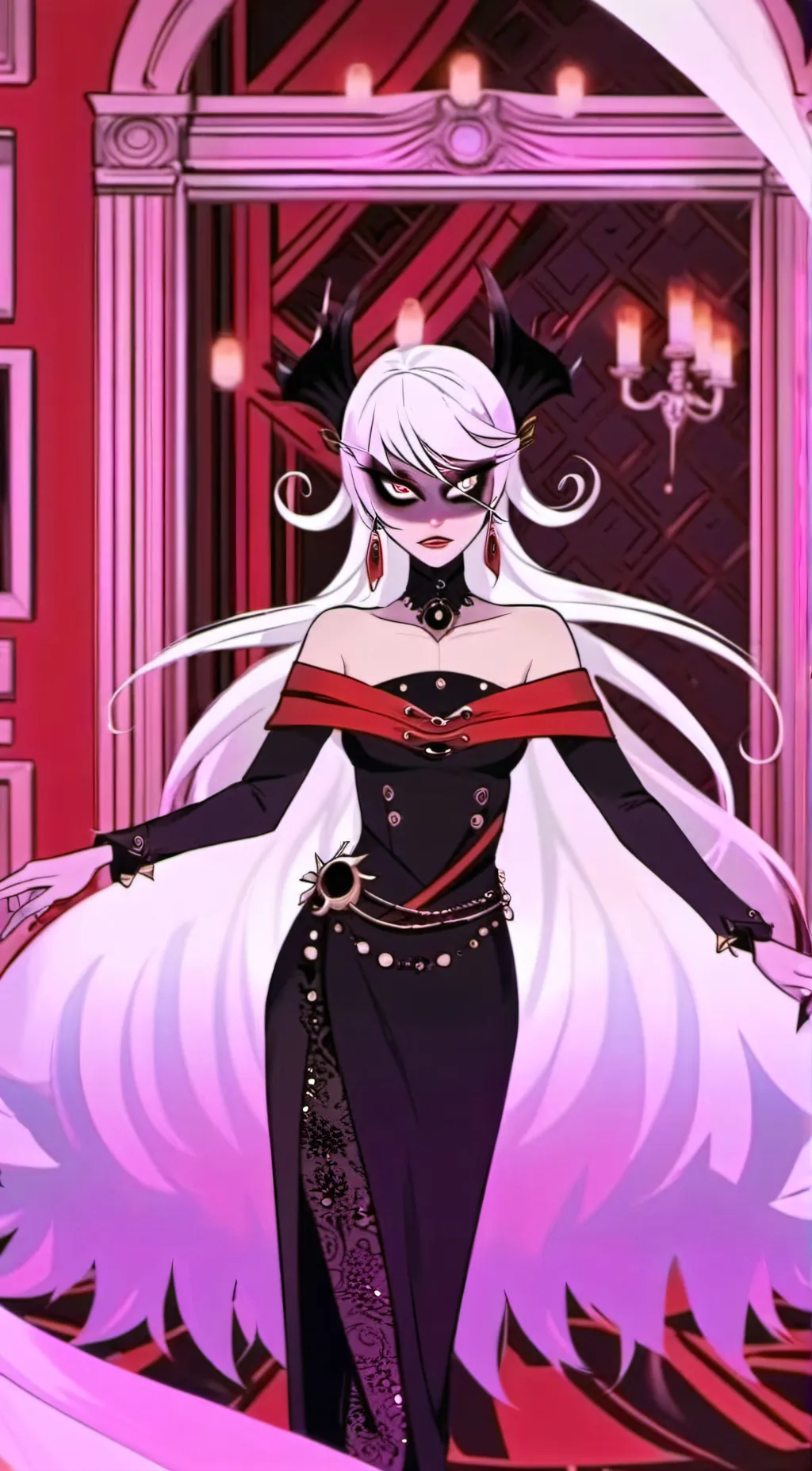 ai character: Carmilla Carmine background