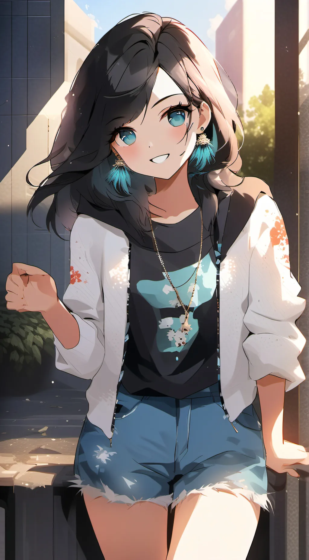 ai character: sam background